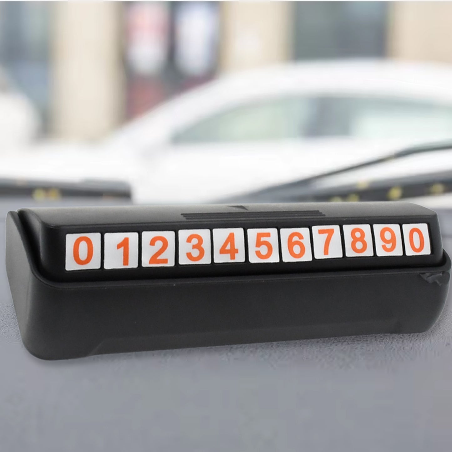 Temporary Car Parking Mobile Number Display With Magnetic Numbers Stickers (1pc) - Happy Price - Image 5