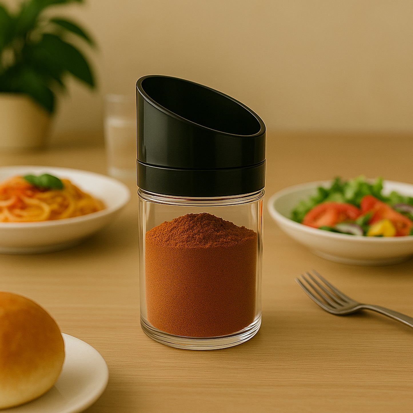 Apex Slant-lid Kitchen Storage Jar Set (2 Pc) - Happy Price - Image 4