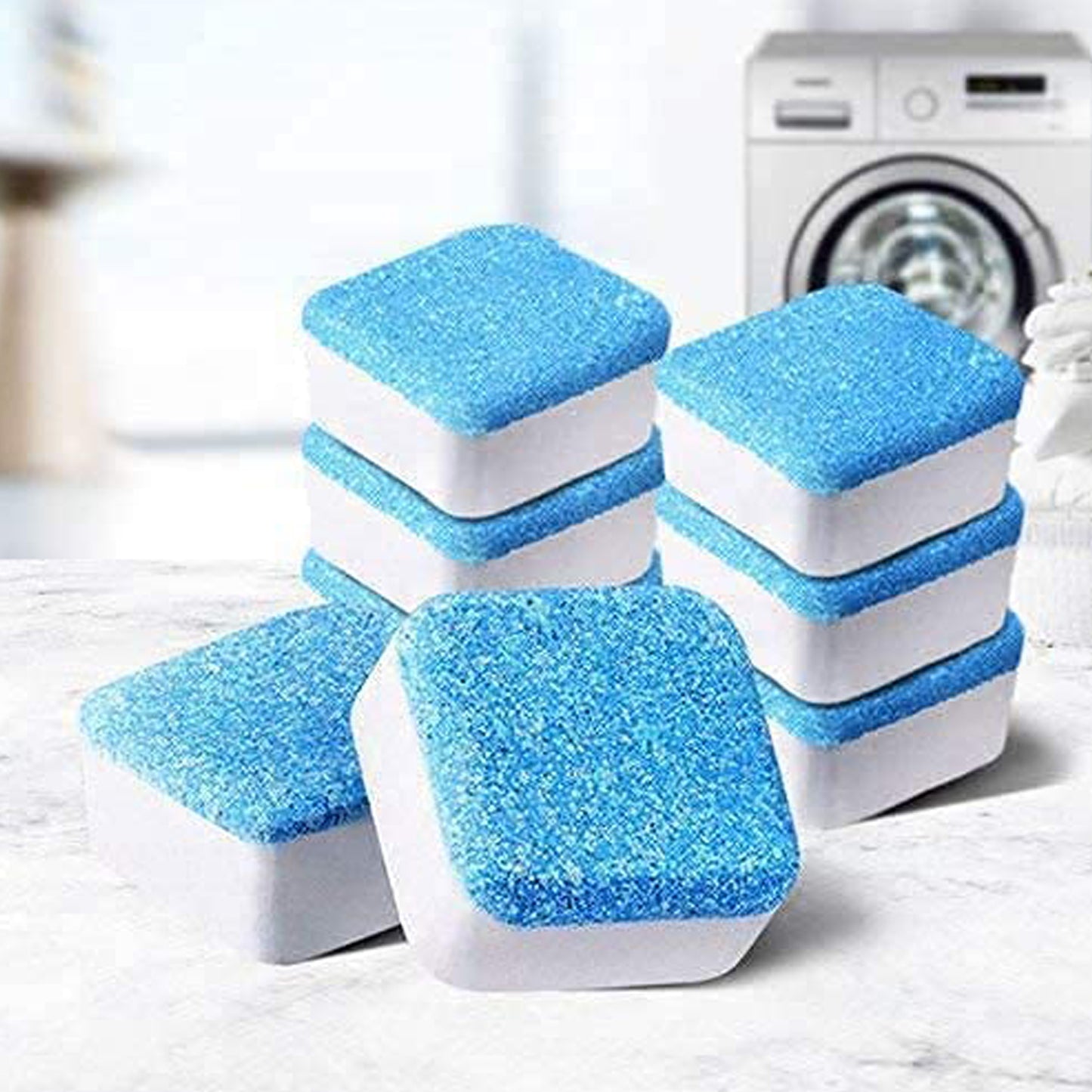 Washing Machine Effervescent Tablet For All Companys Front And Top Load Machine Tablet For Perfectly Cleaning Of Tub Drum Stain Remover Washer Cleaner - Happy Price - Image 7