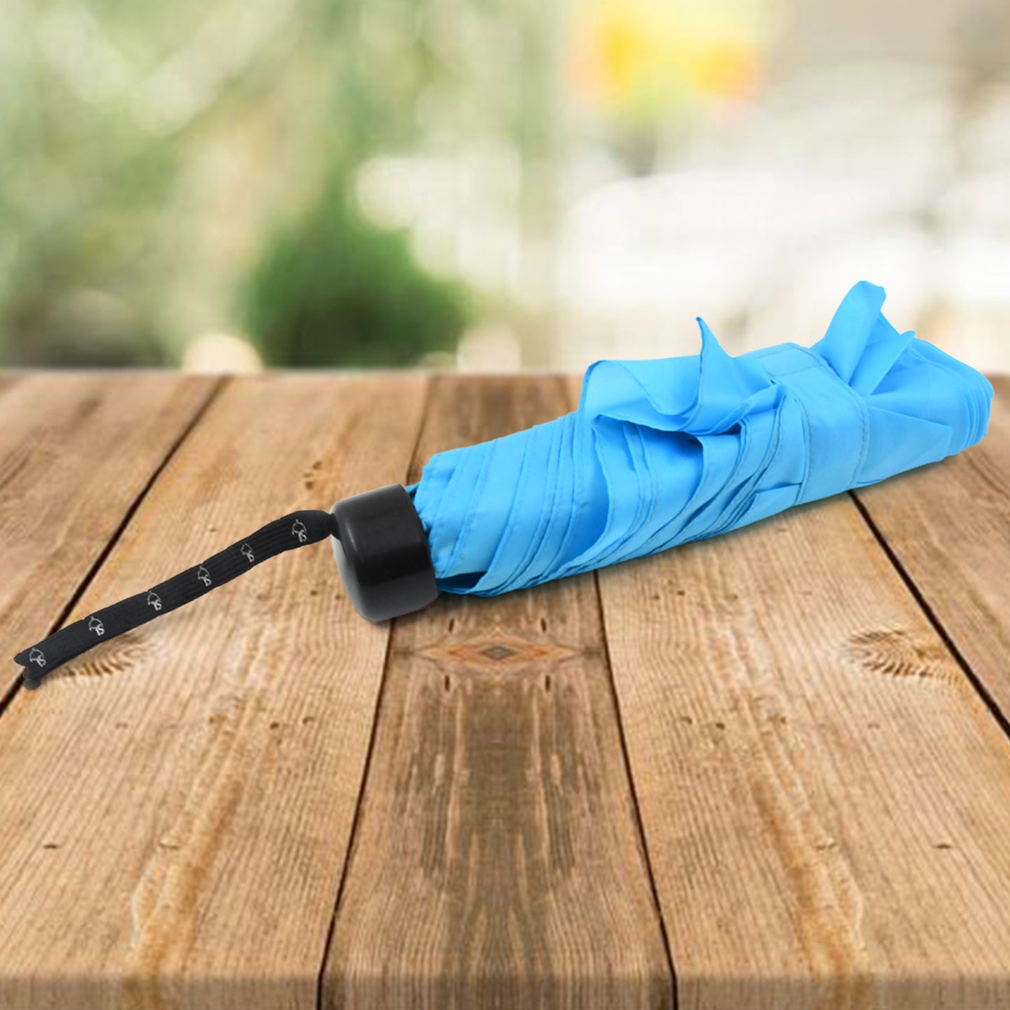 3-foldumbrella Summer Sun And Rain Protectionfoldable Cute Umbrella Uv Protection Rain Sun Umbrella Travel Accessories Umbrella For Children Girls And Boys (1 Pc) - Happy Price - Image 3