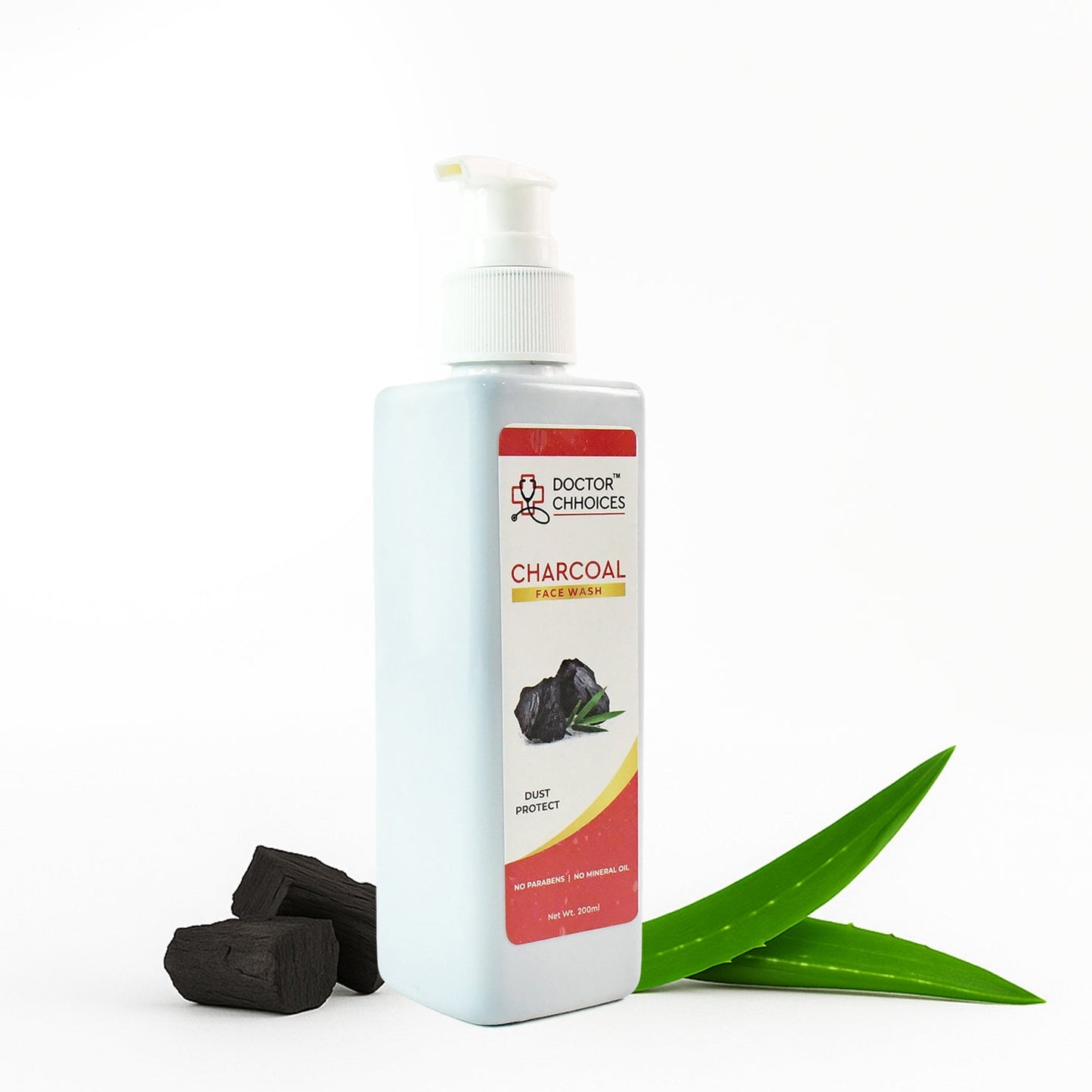 Doctor Chhoices Charcoal Face Wash 200ml (1 Pc) - Happy Price - Image 3