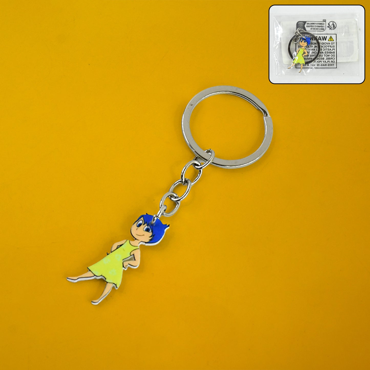 Pixel Style Acrylic Cartoon Keychain With Funky Design (1 Pc) - Happy Price - Image 6