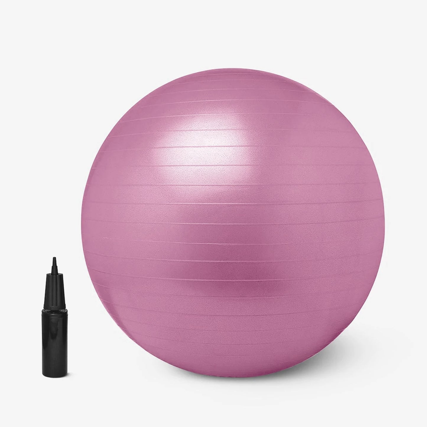 Anti Burst 65 Cm Exercise Ball With Inflation Pump Non-slip Gym Ball For Yoga Pilates Core Training Exercises At Home And Gym- Suitable For Men And Women - Happy Price - Image 6