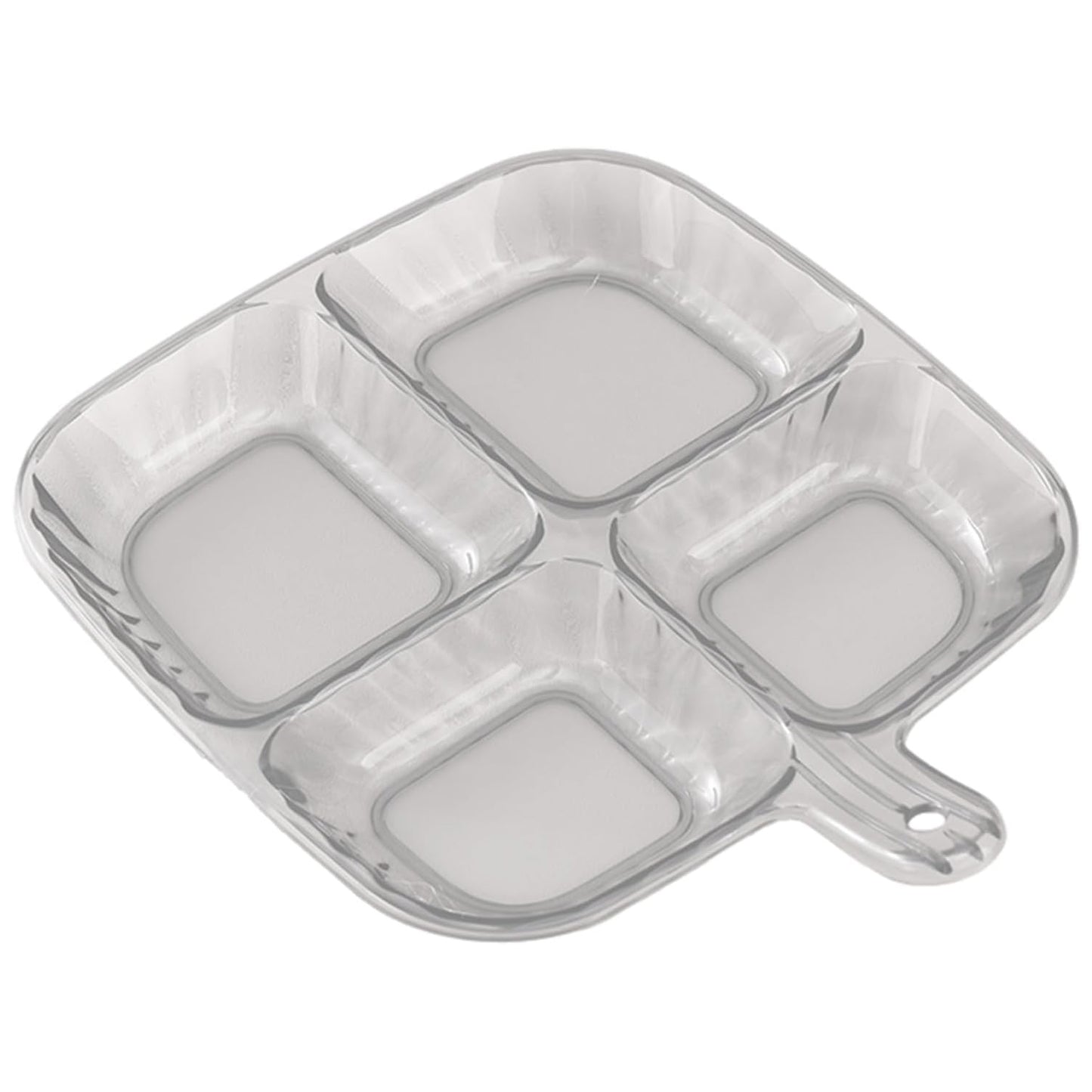 Plastic Kitchen Trays For Serving (4 Compartment 1 Pc) - Happy Price - Image 4