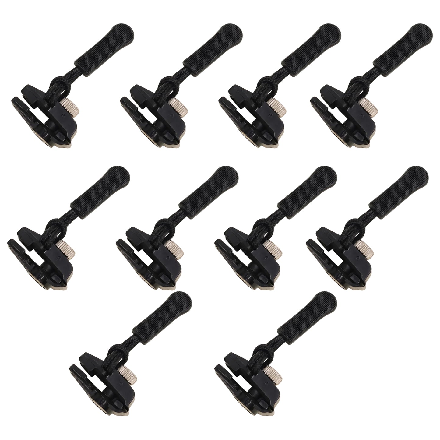 10 Pc Medium Detachable Zipper Slider Repair Kit - Happy Price - Image 2
