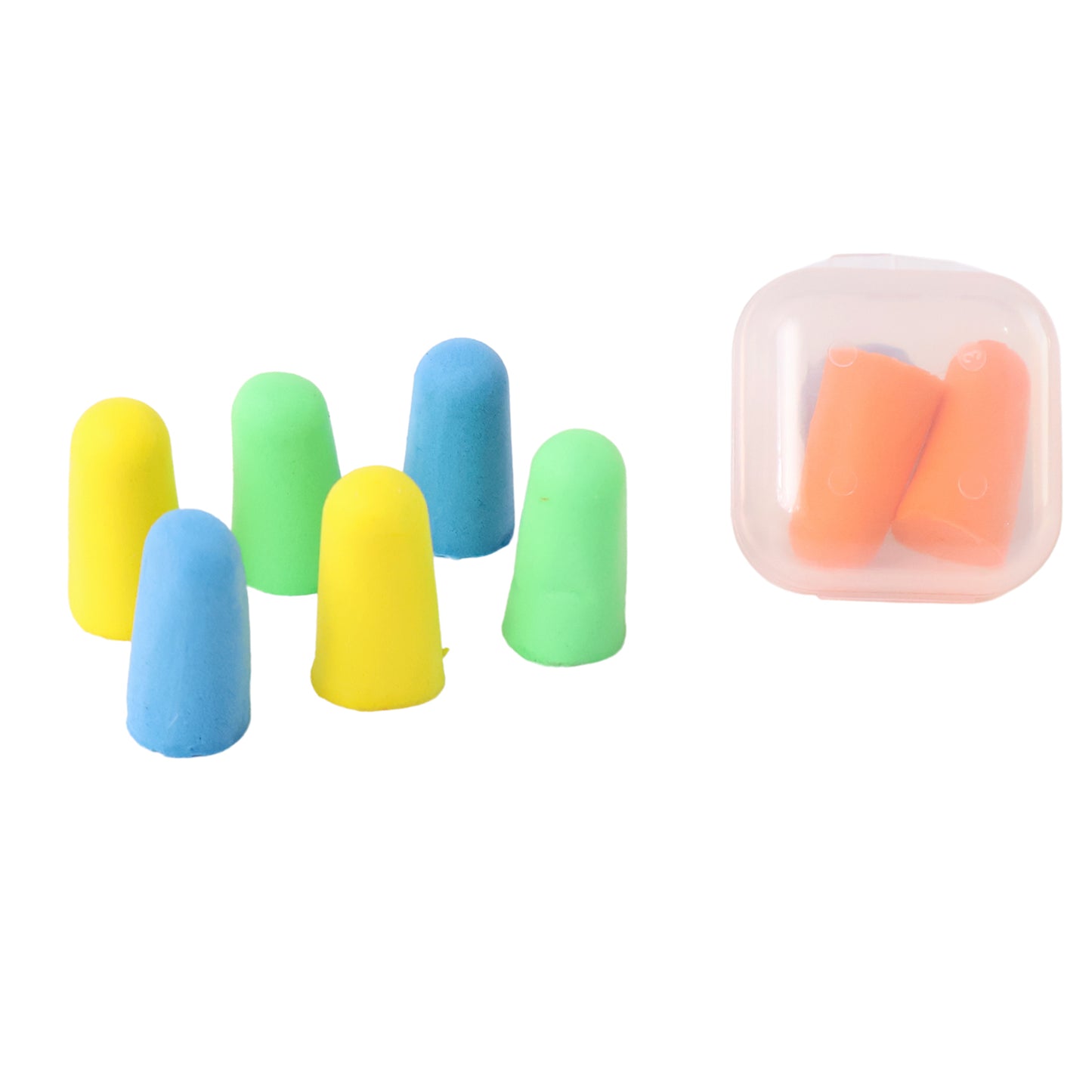 Soft Foam Noise-cancelling Earplugs 4 Pairs - Happy Price - Image 5