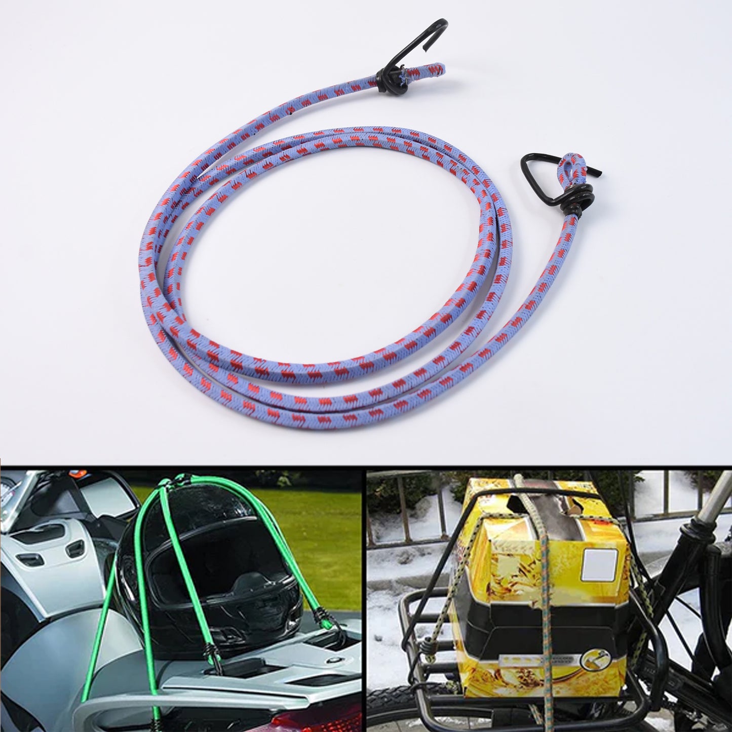 Durable Luggage Tie-Down Rope with Hooks - 1 Piece - Happy Price - Image 6