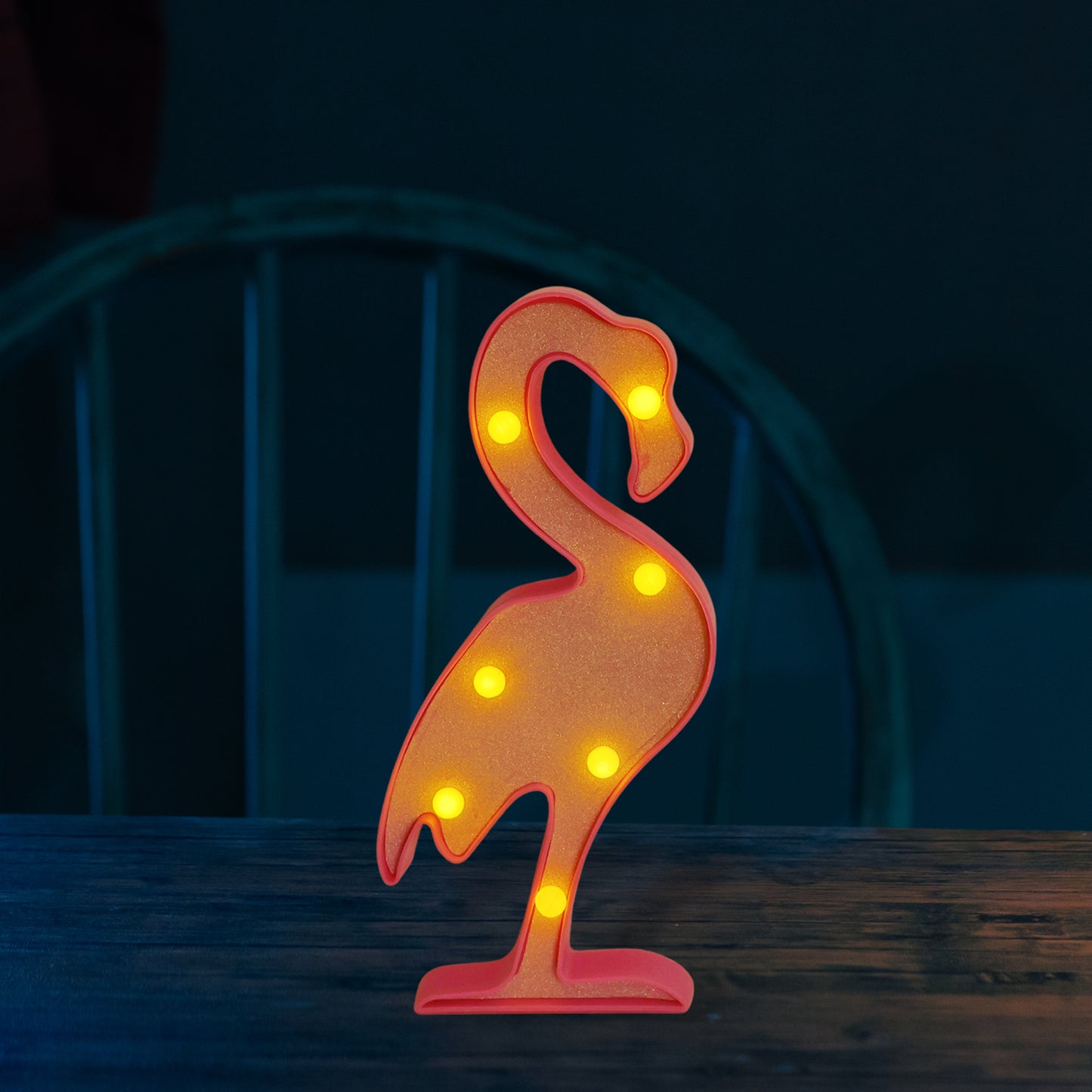 Flamingo Shape LED Decorative Night Light - 1 Pc - Happy Price - Image 4