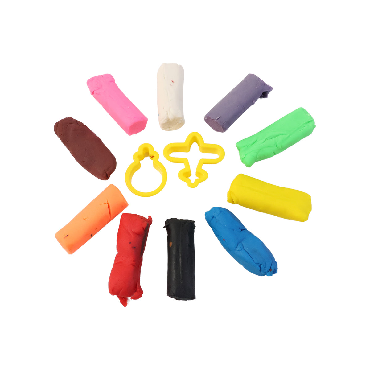 Frisky Modelling Dough Set with 12 Colours and Shape Cutters - Happy Price - Image 5
