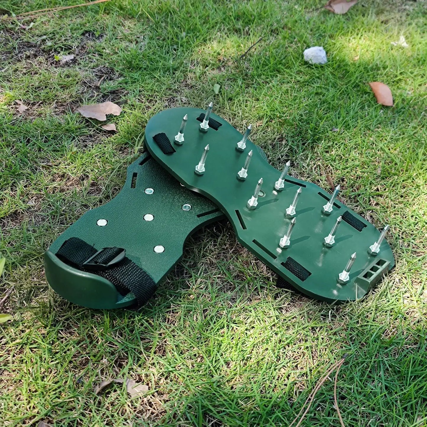 Garden Lawn Aerator Sandals with Spikes - For Yard & Patio Soil Loosening - Happy Price - Image 3