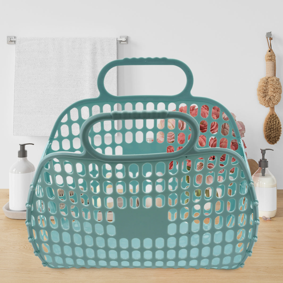 Grocery Vegetable Foldable Smiley Non-woven Fabric Shopping Bag - Happy Price - Image 4