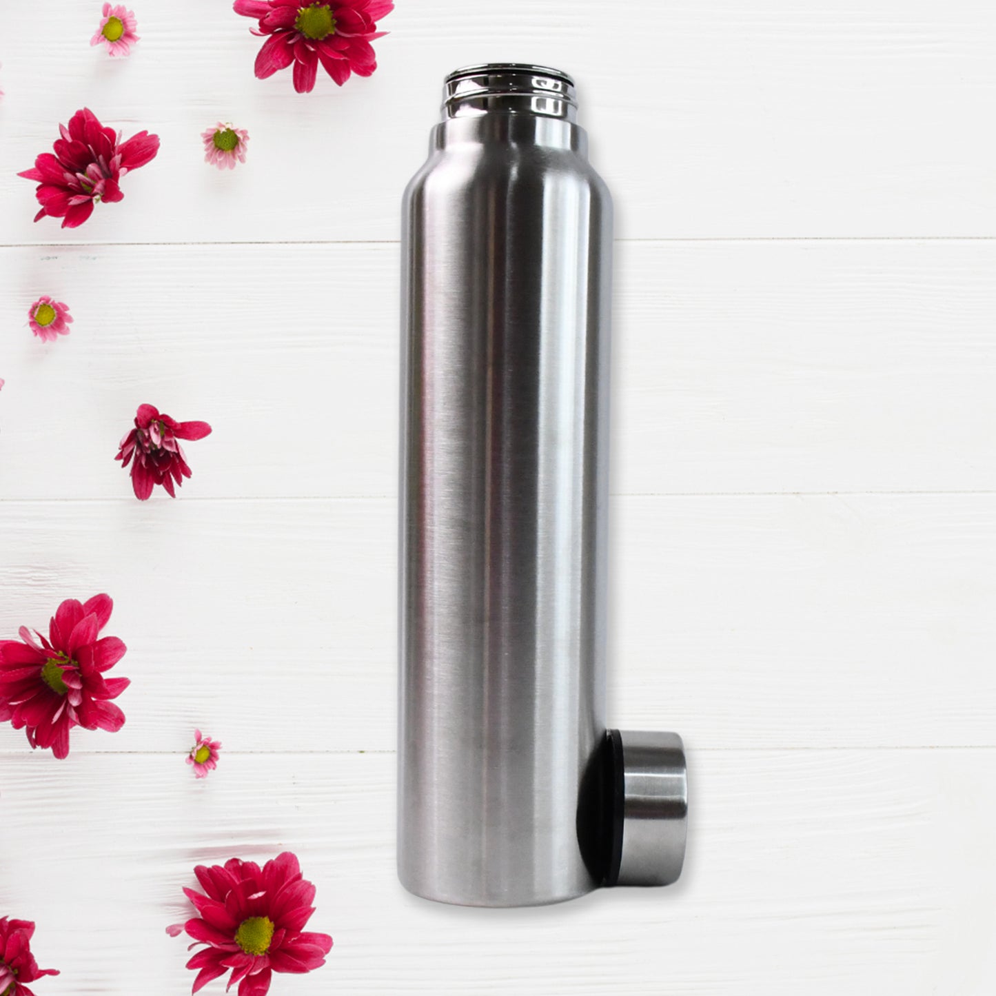 Stainless Steel Double Wall Vacuum-insulated Drink Water Bottle (1000 Ml) - Happy Price - Image 2