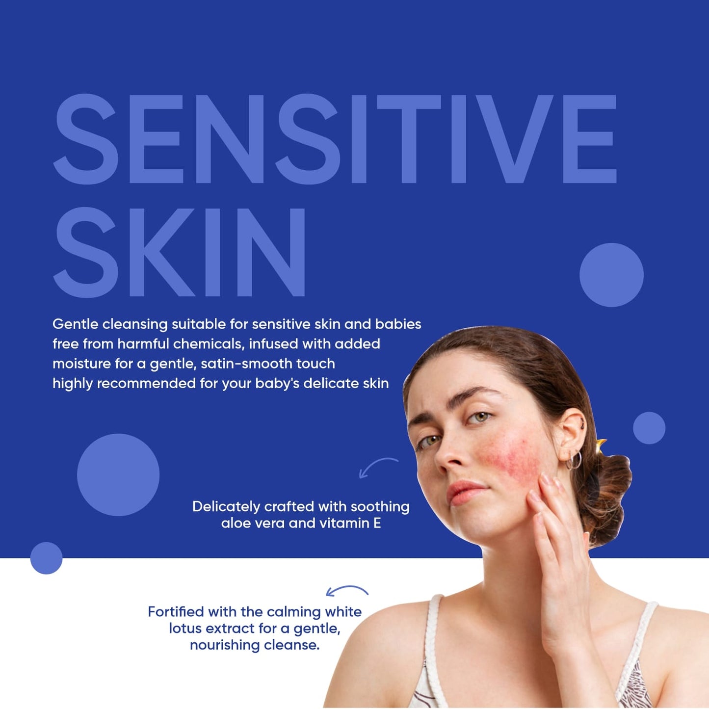 Beautiful Basics Dry Sensitive Skin Face Wipes (2 Pkts X 50 Pcs Wipes) - Happy Price - Image 5