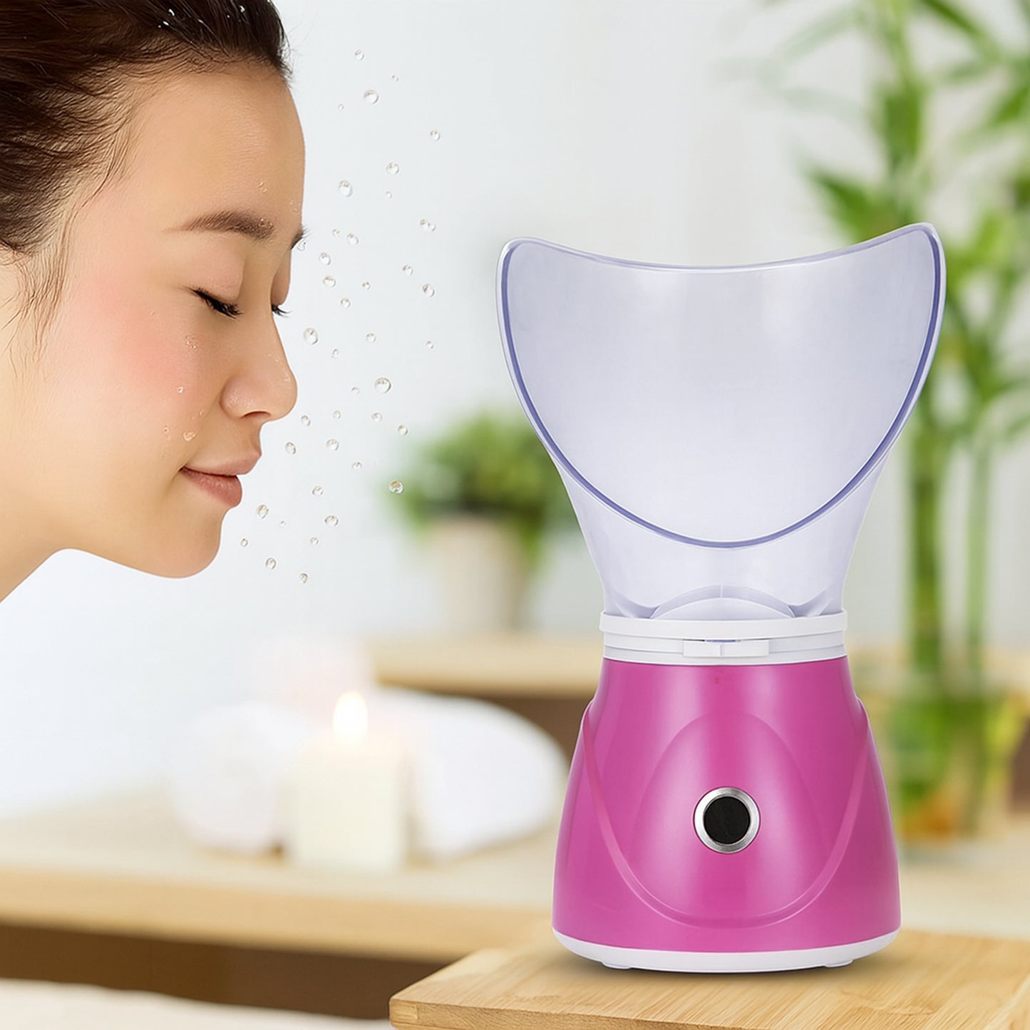 130W Ionic Facial Steamer & Steam Inhaler for Skin Care and Cold Relief - 1 Pc - Happy Price - Image 6
