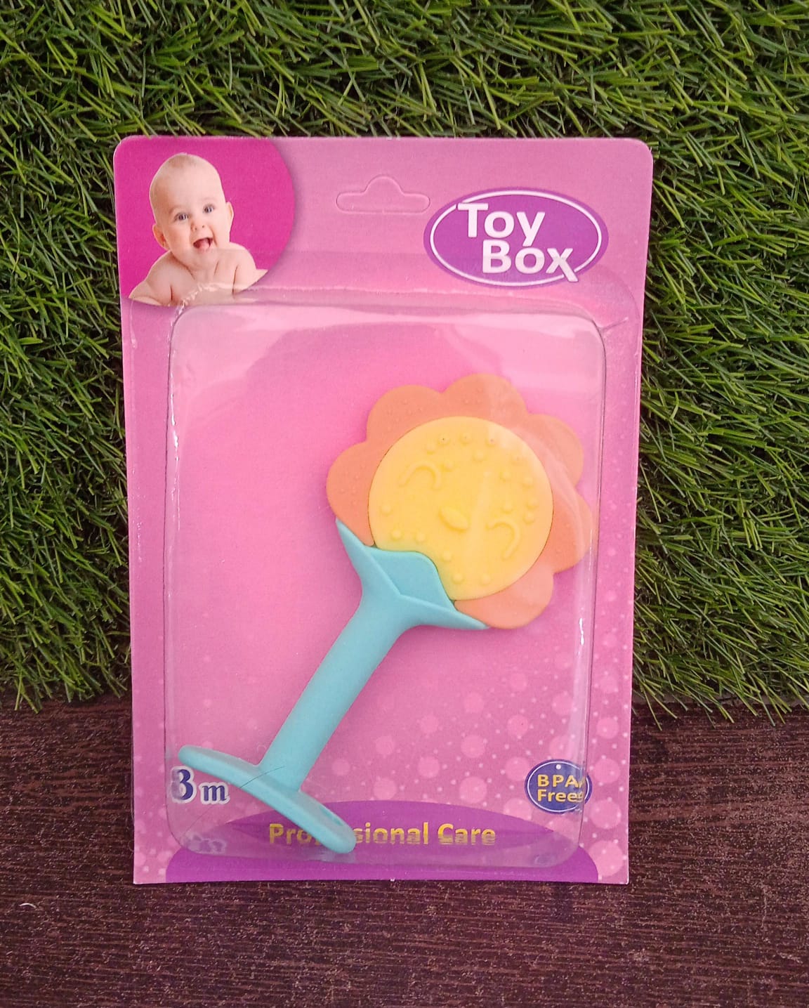 Baby Silicone Teether Fruit Teether For Toddlers100 Food Grade Silicone Teether Non-toxic Latex Free Suitable For Kids Above 3 Months Sunflower Moon Shape(1 Pc) - Happy Price - Image 7