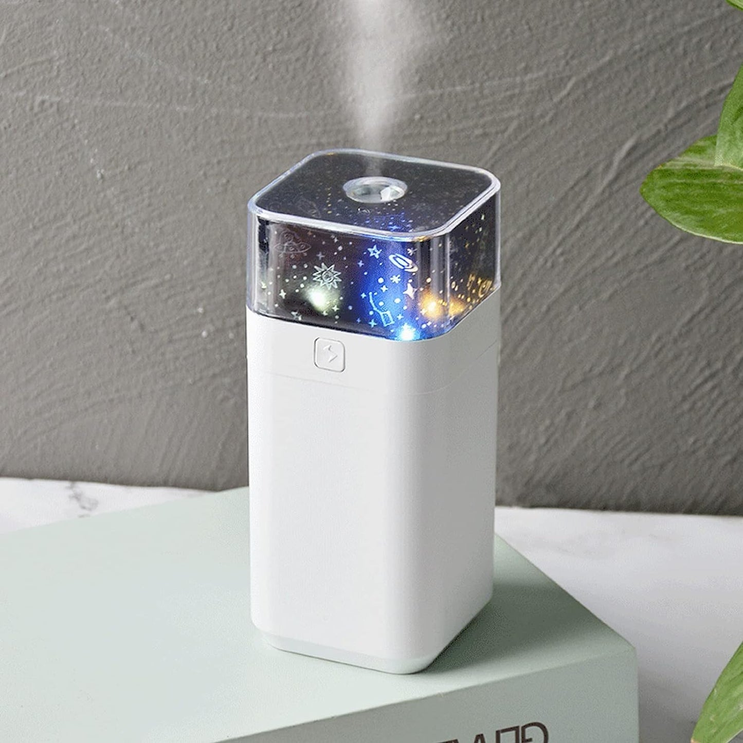 Star Projector Humidifier with LED Night Light, 300ml Dual Mode Mini Humidifier for Home & Office - Happy Price - Image 2