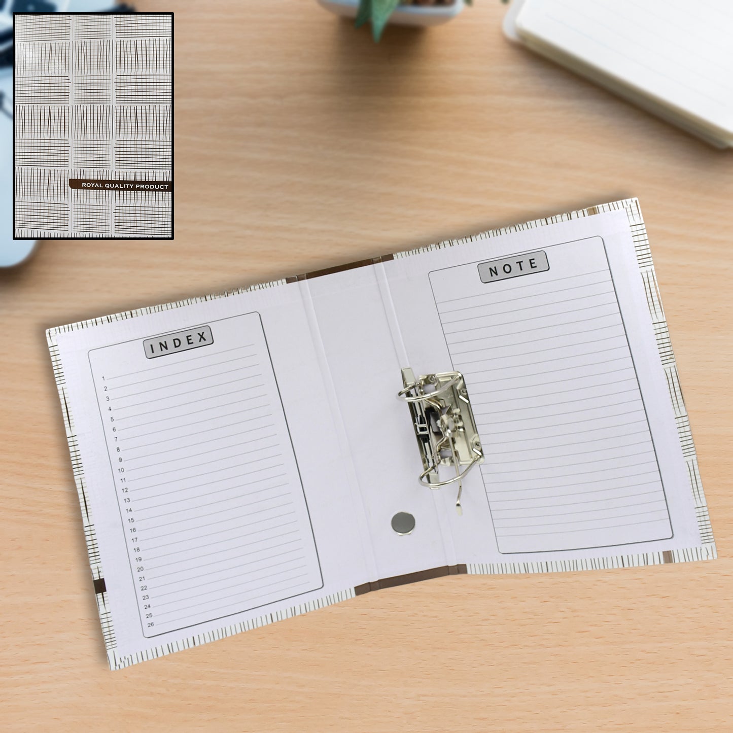 Box File Paper Holder Organizer School Office Home For Documents (3527 Cm 1 Pc Moq - 4 Pcs) - Happy Price - Image 2