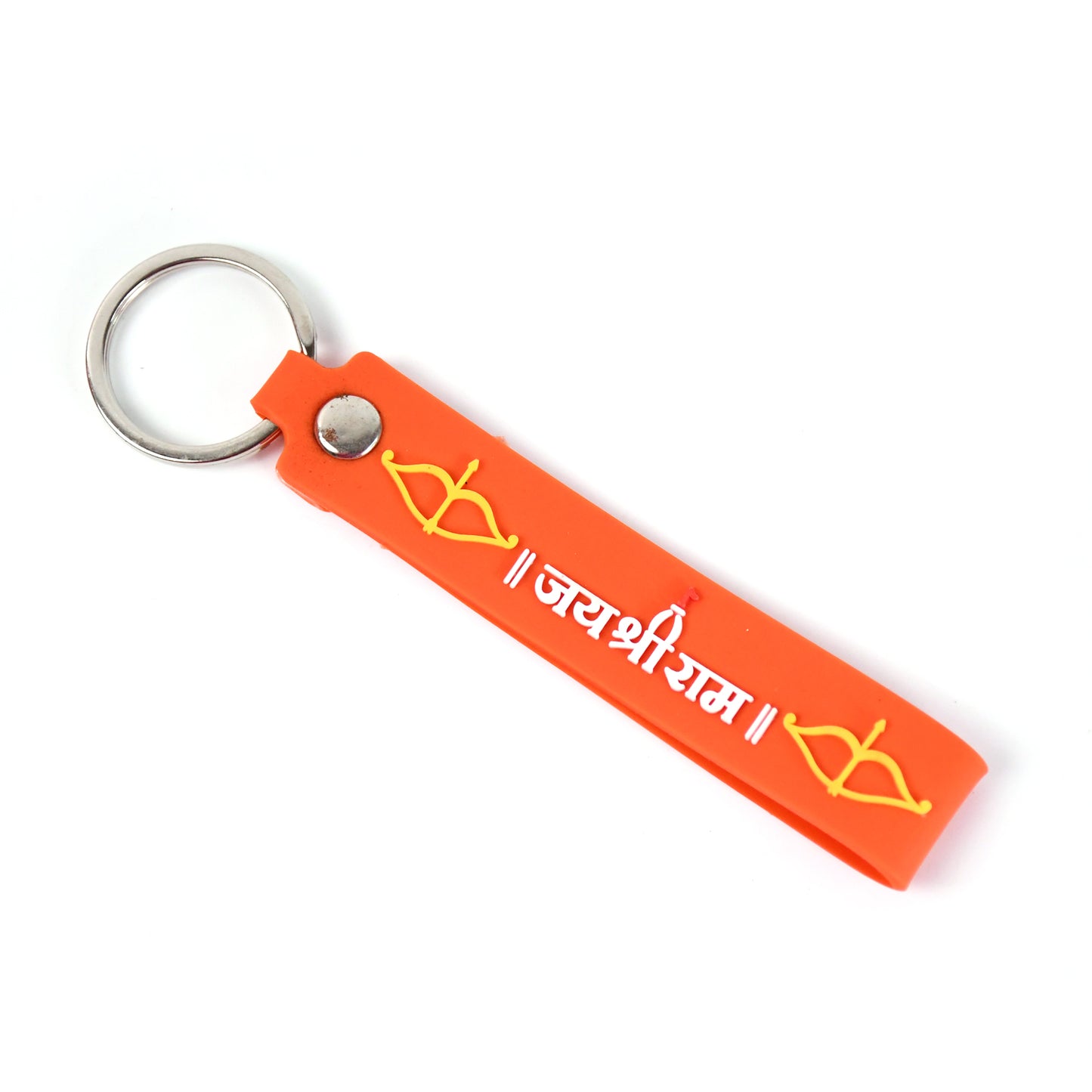 Silicone Jai Shree Ram Keychain (1 Pc) - Happy Price - Image 4
