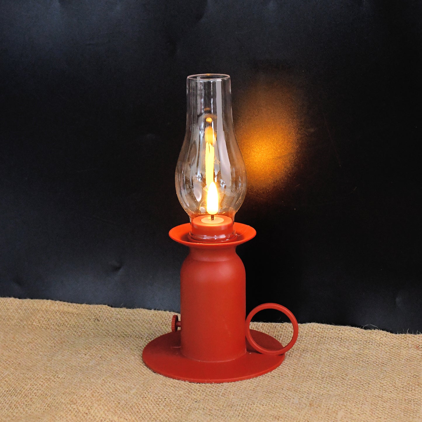 Vintage Style LED Candle Lamp - Battery Operated Flameless Lantern (1 Pc) - Happy Price - Image 5