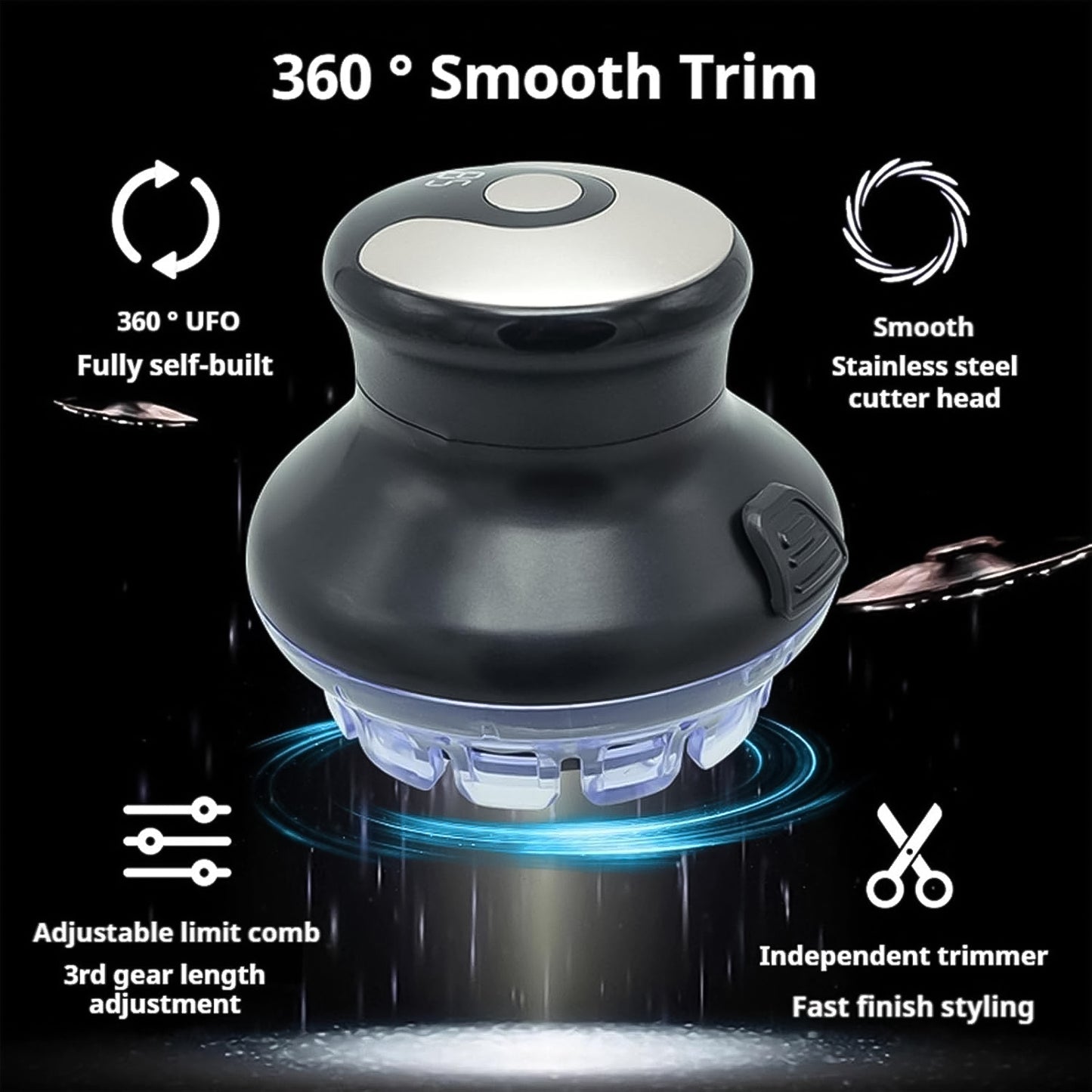 Rechargeable Electric Hair Cutting Machine (1 Pc) - Happy Price - Image 3