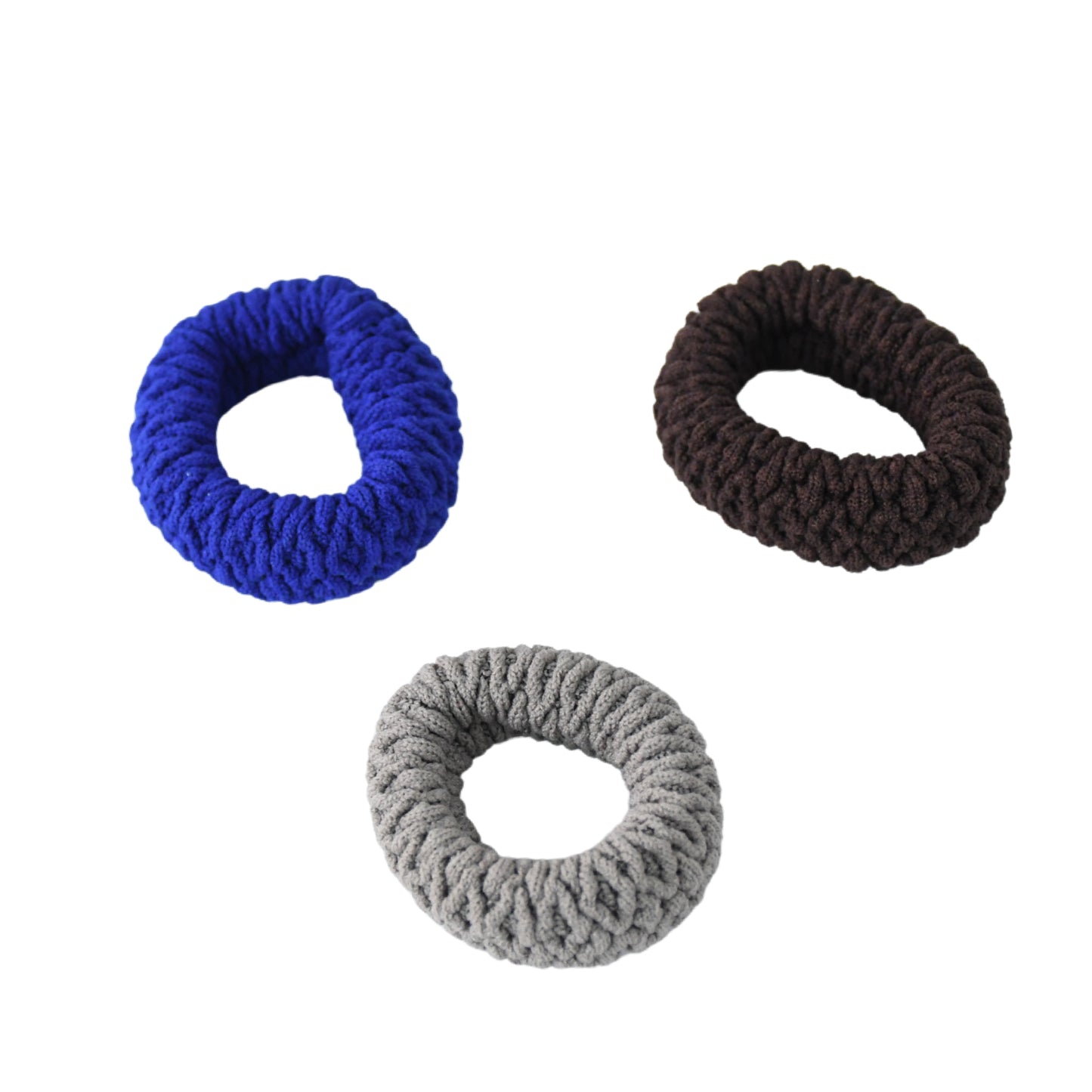 Tyre Design Hair Ties - Pack of 3 Multicolour - Happy Price - Image 4