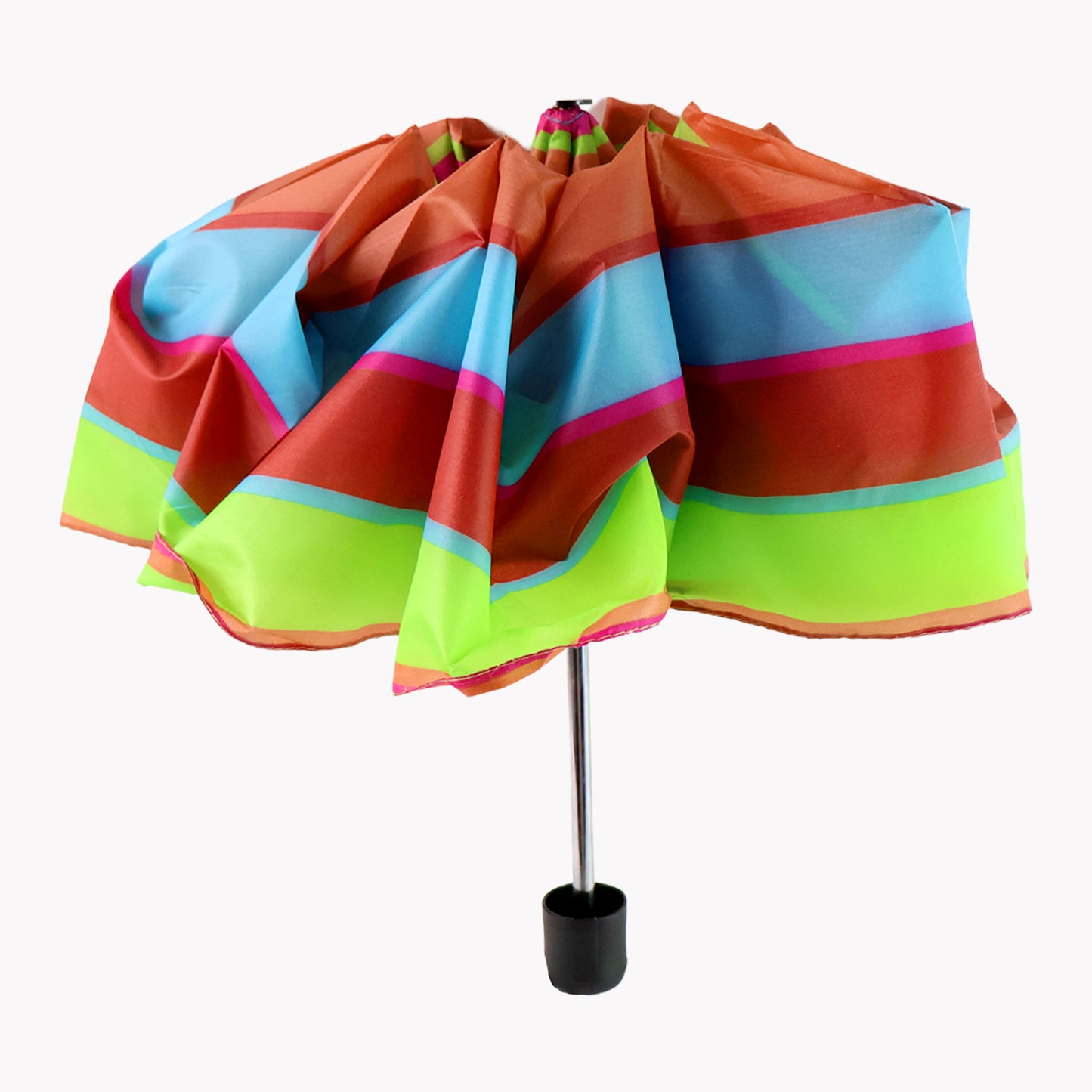 3-fold Sun Rain Protective Solid Foldable Umbrella (1 Pc) - Happy Price - Image 5