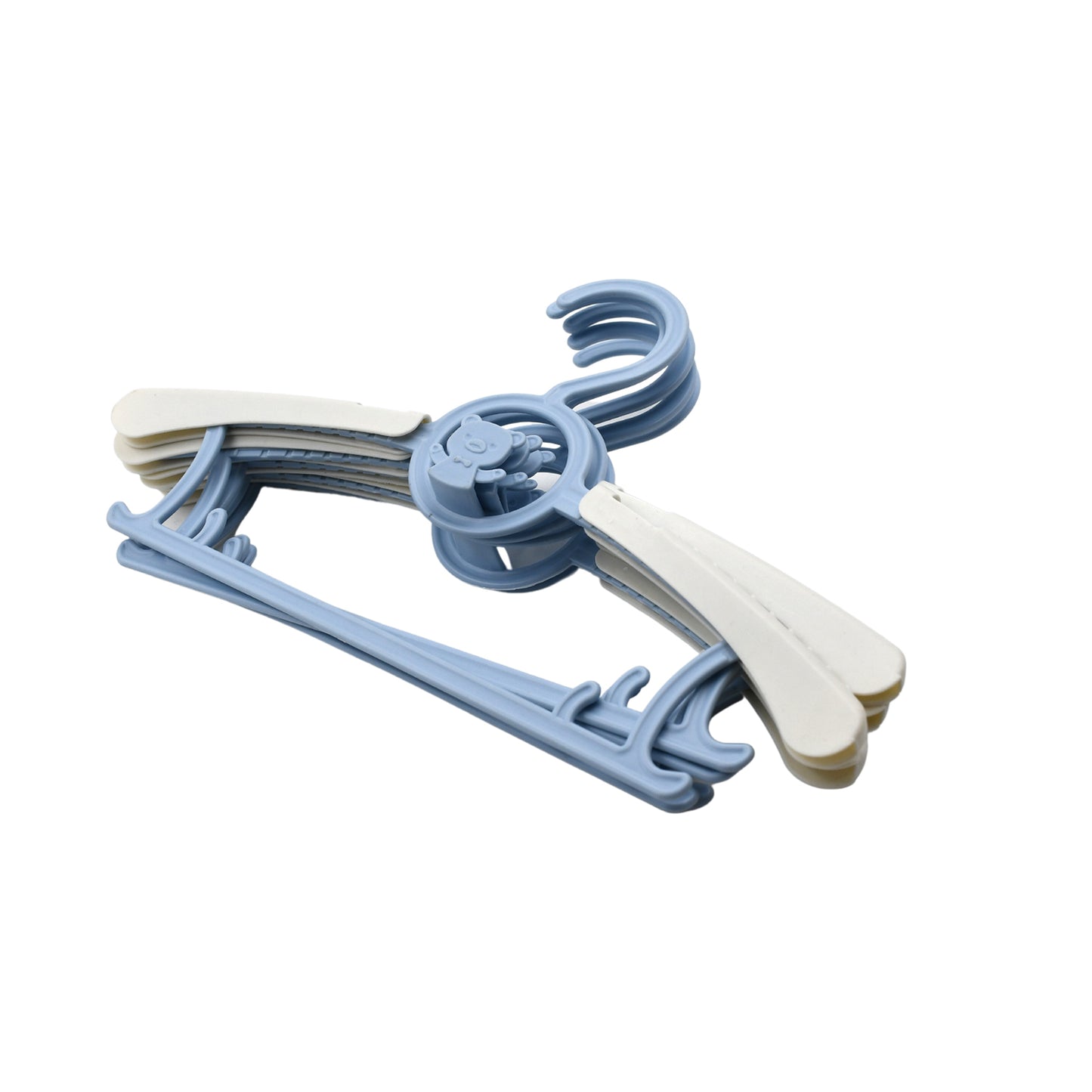 Large Dress Hanger Plastic Adjustable Child Plastic Hangers Space Saving Lightweight Hangers For Clothes Coat Shirt Closet Cloth Hangers Ideal (5pc) - Happy Price - Image 4