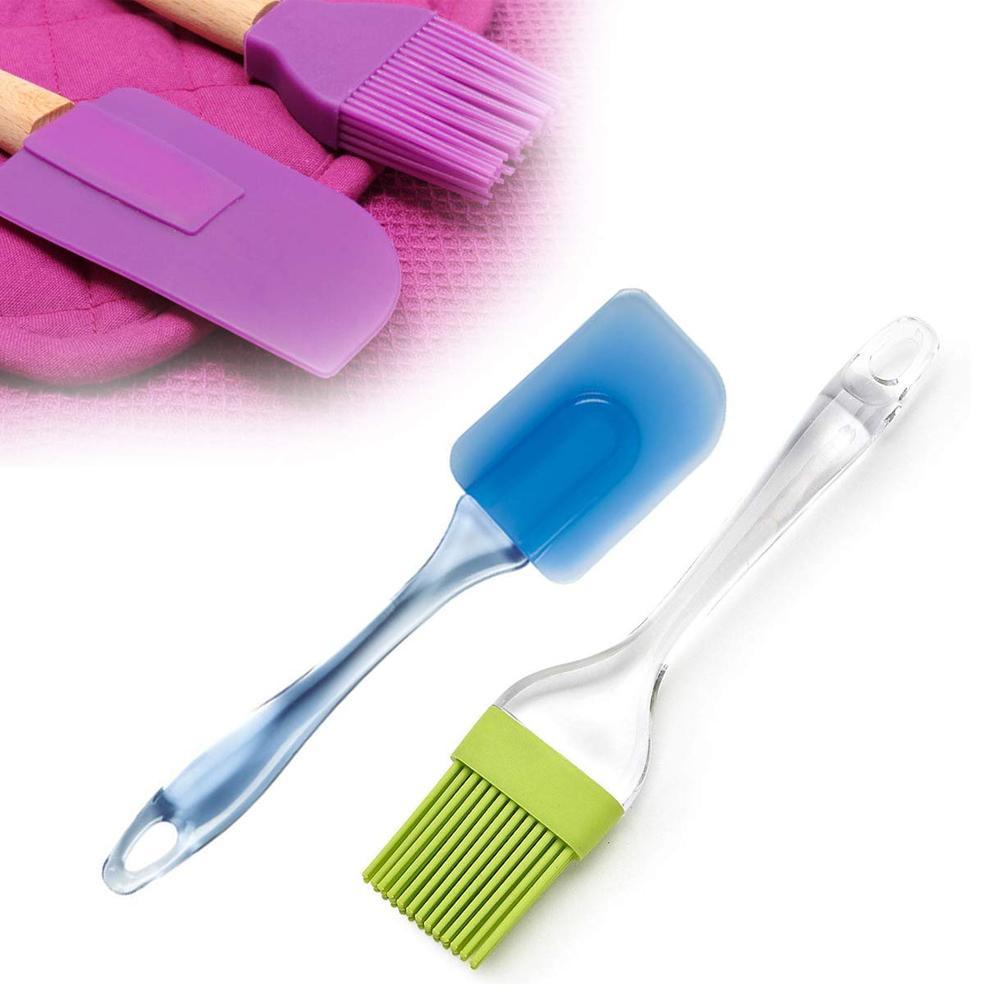 Spatula And Pastry Brush For Cake Mixer - Happy Price - Image 2