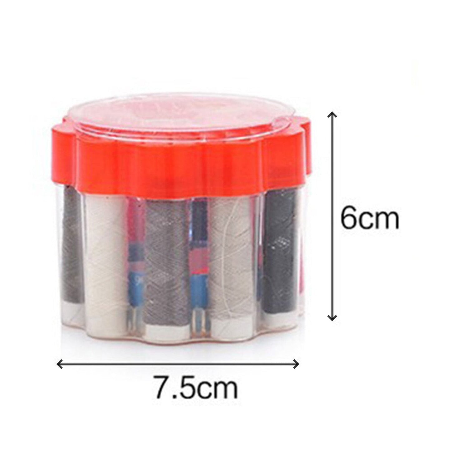 24 Pc Sewing Kit Box for Home Essentials & Craft Supplies - Happy Price - Image 3
