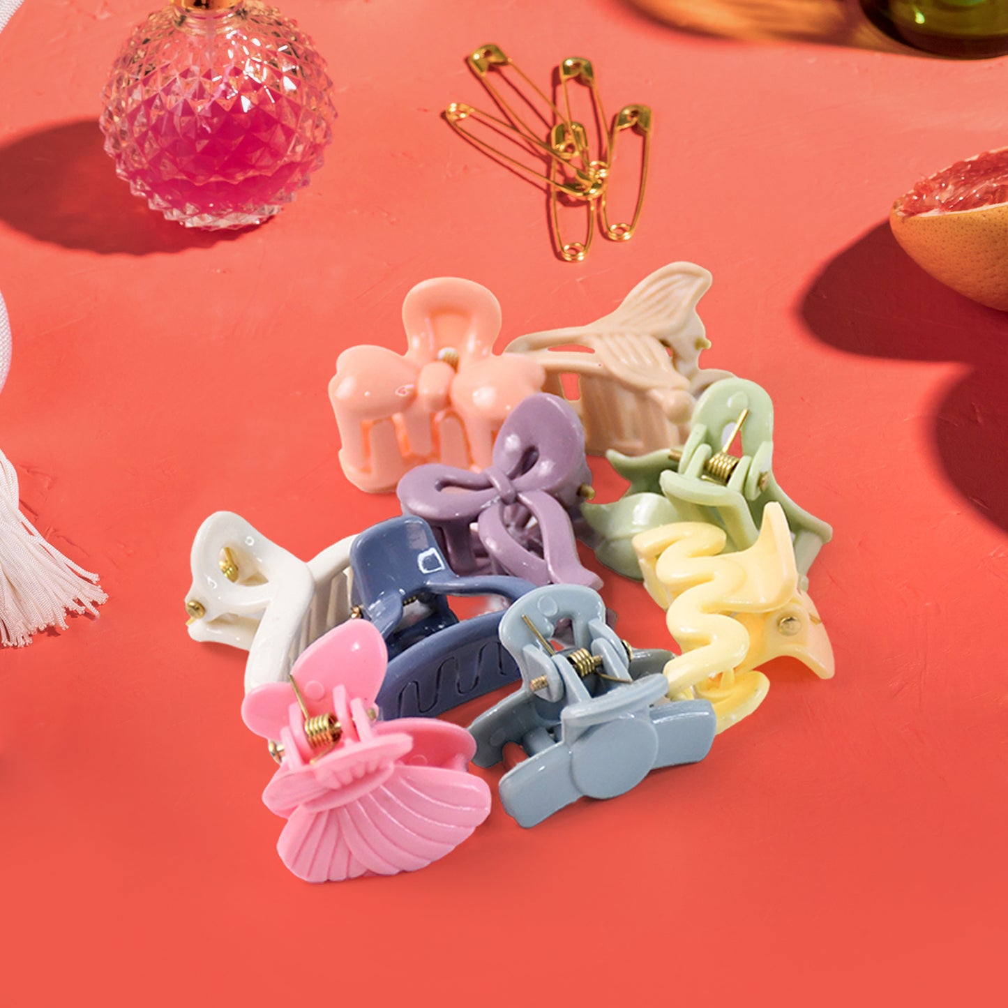 Hair Clips For Girls Kids Hair Accessories (6 Pcs Set) - Happy Price - Image 7