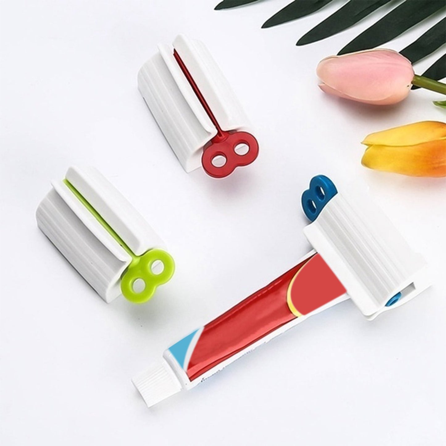 Rolling Tube Toothpaste Squeezer Toothpaste Seat Holder Stand - Happy Price - Image 3