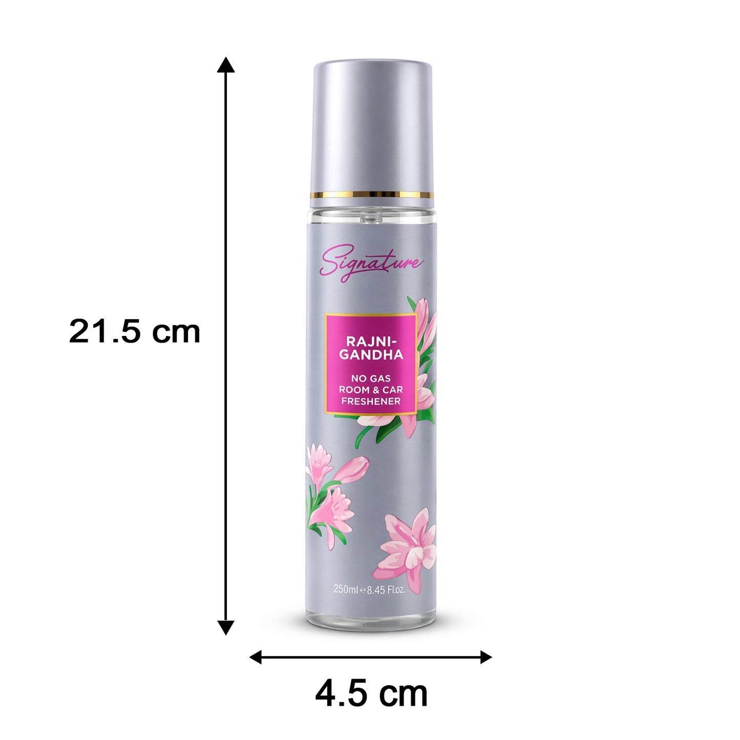 Signature Rajnigandha Air Freshener Spray 250 ML for Home & Car - Great Price - Image 5