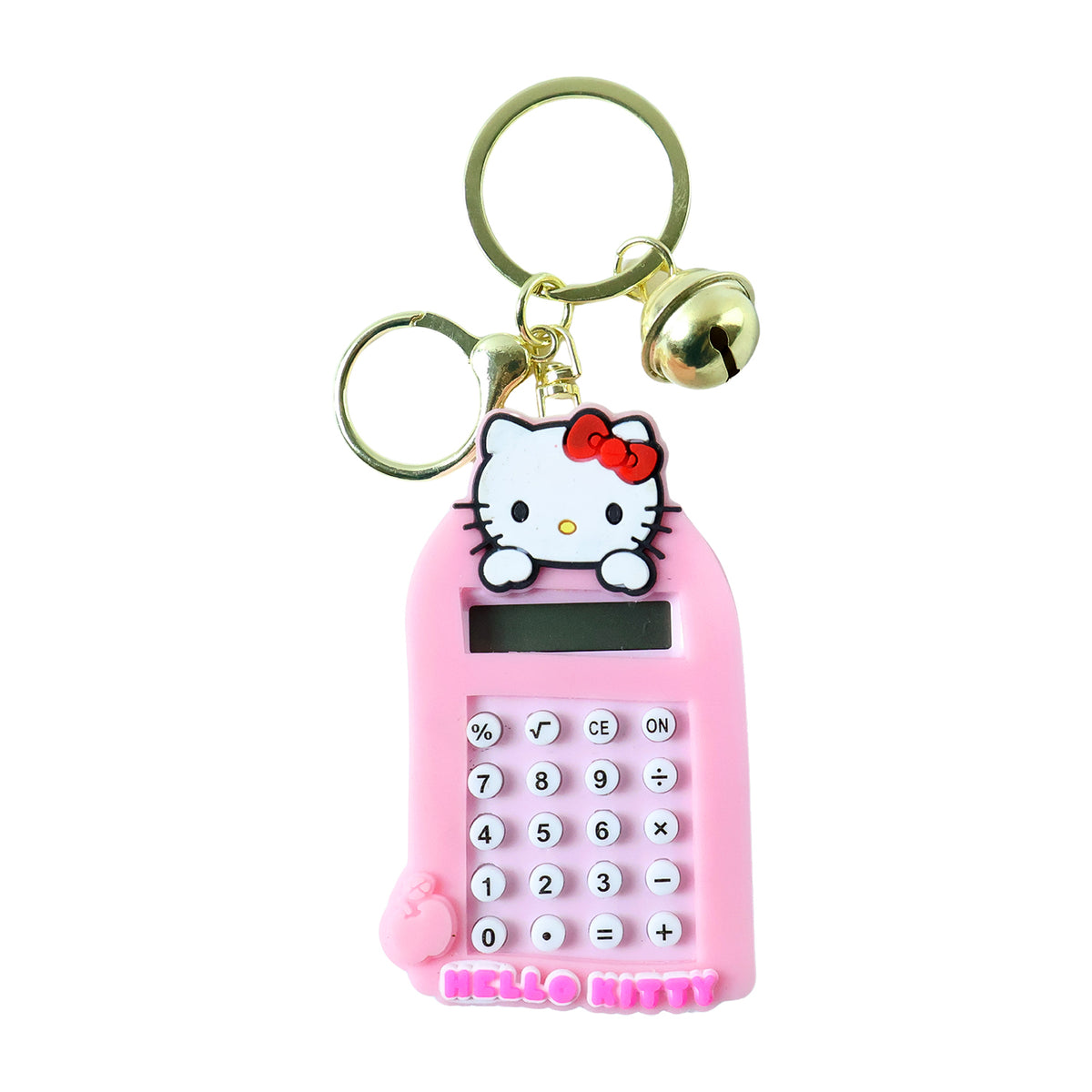 Cartoon Cat Mini Calculator Keychain - Portable Digital Display (1 Pc) - Happy Price - Image 4