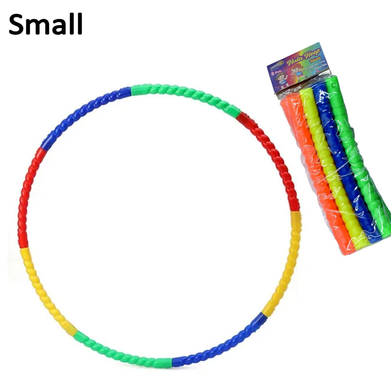 Hoops Hula Interlocking Exercise Ring For Fitness With Dia Meter Boys Girls And Adults - Happy Price - Image 1