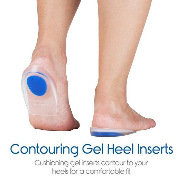 1413 Gel Heel Cups Silicon Heel Pad For Heel Ankle Pain - Happy Price - Image 4