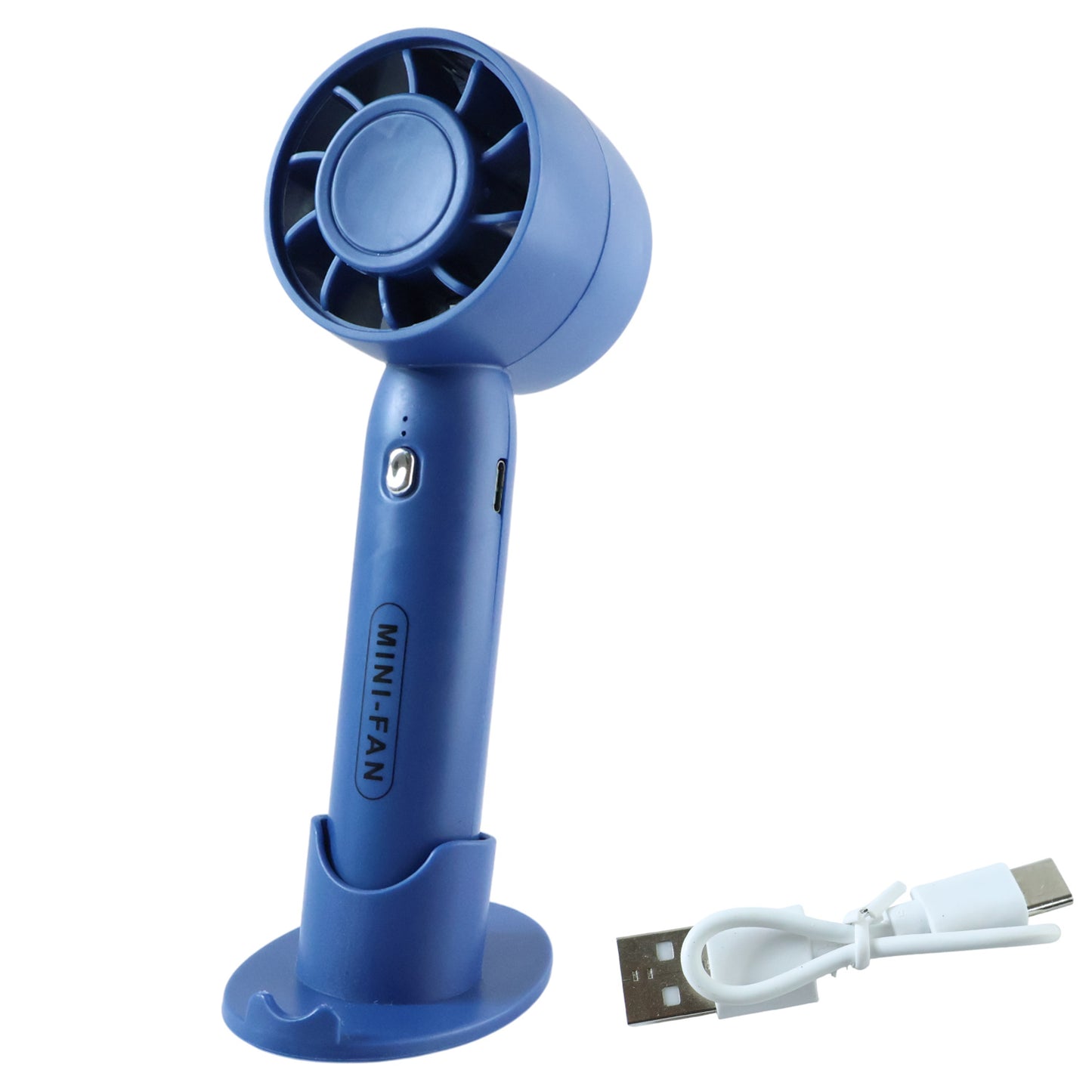Portable Rechargeable Mini Fan - Handheld & Desk Use (1 Pc) - Great Price - Image 4