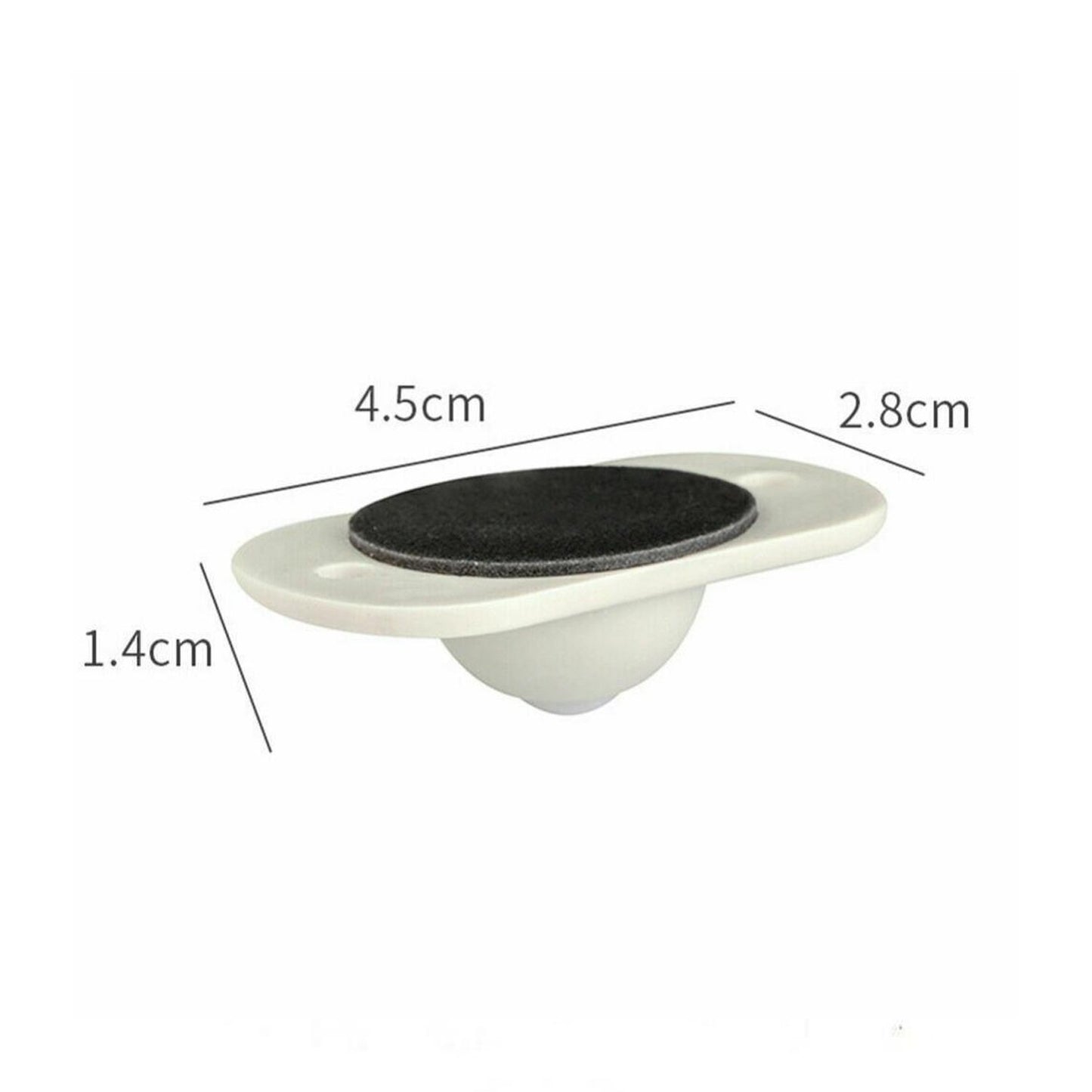 Self Adhesive Mini Swivel Casters Wheels (4pc) - Happy Price - Image 3