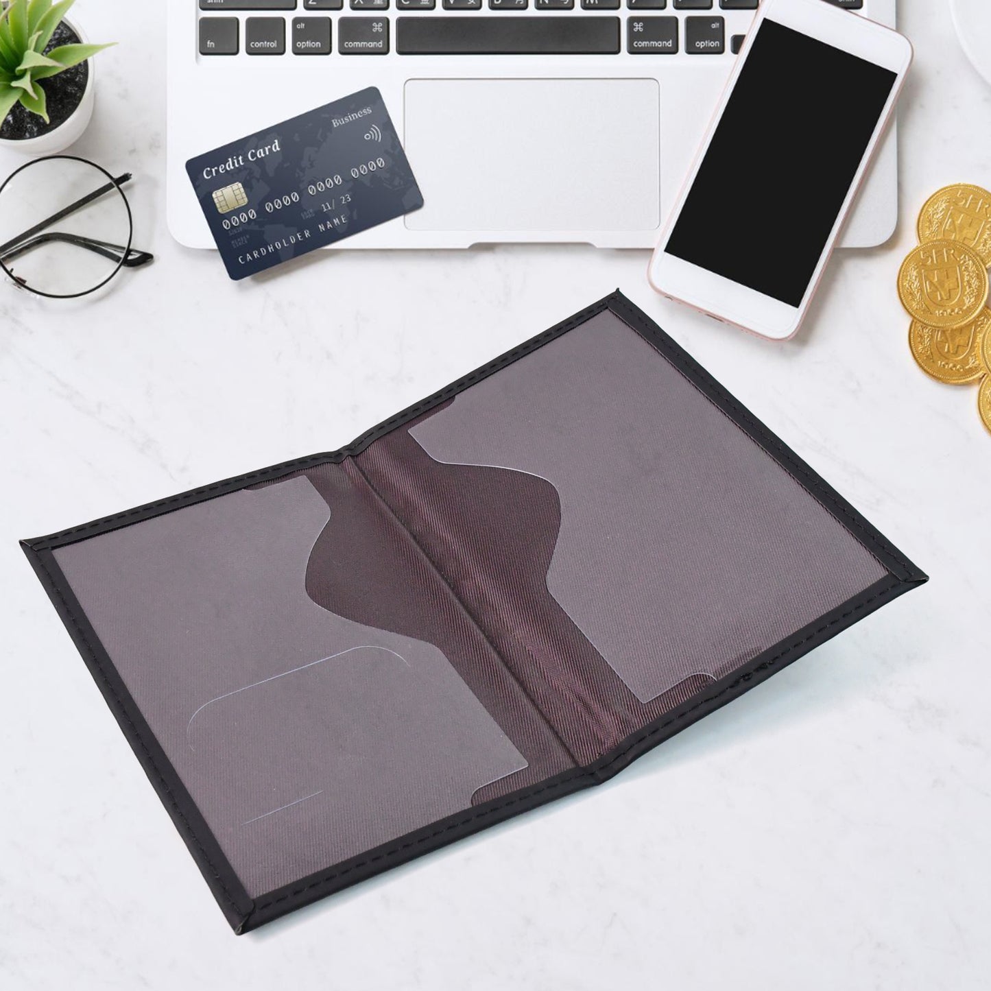 Stylish Printed Passport Holder Cover (1 Pc) - Happy Price - Image 5