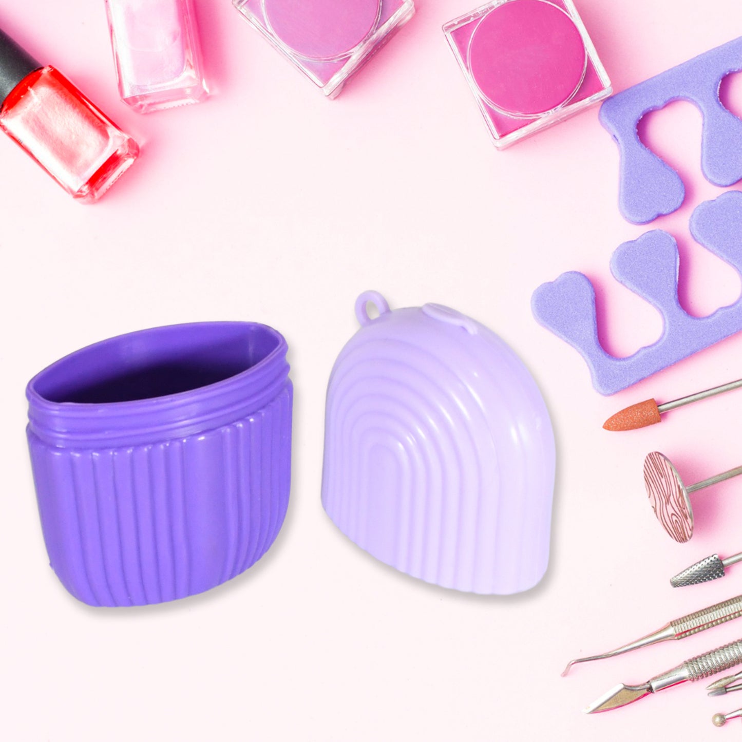 Beauty Ice Roller For Face Massager Eye Reusable Face Rollers Facial Roller ( Purple Color) - Happy Price - Image 2