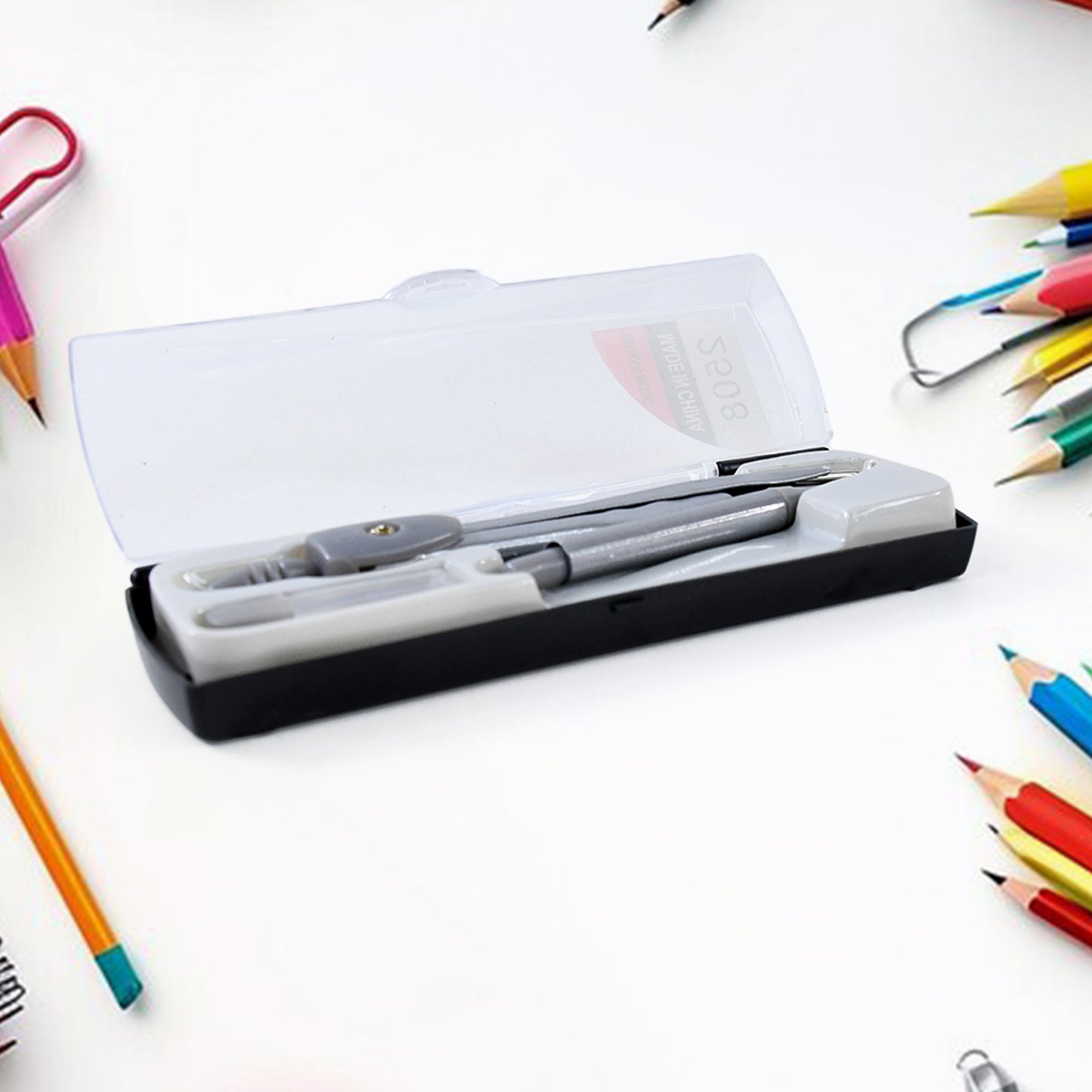 4-in-1 Premium Geometry Compass Set For Students And Professionals - Happy Price - Image 4