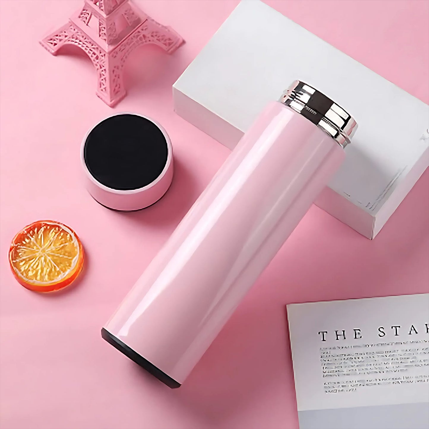 Pink Vacuum Insulated Water Bottle (1 Pc 500ml) - Happy Price - Image 6