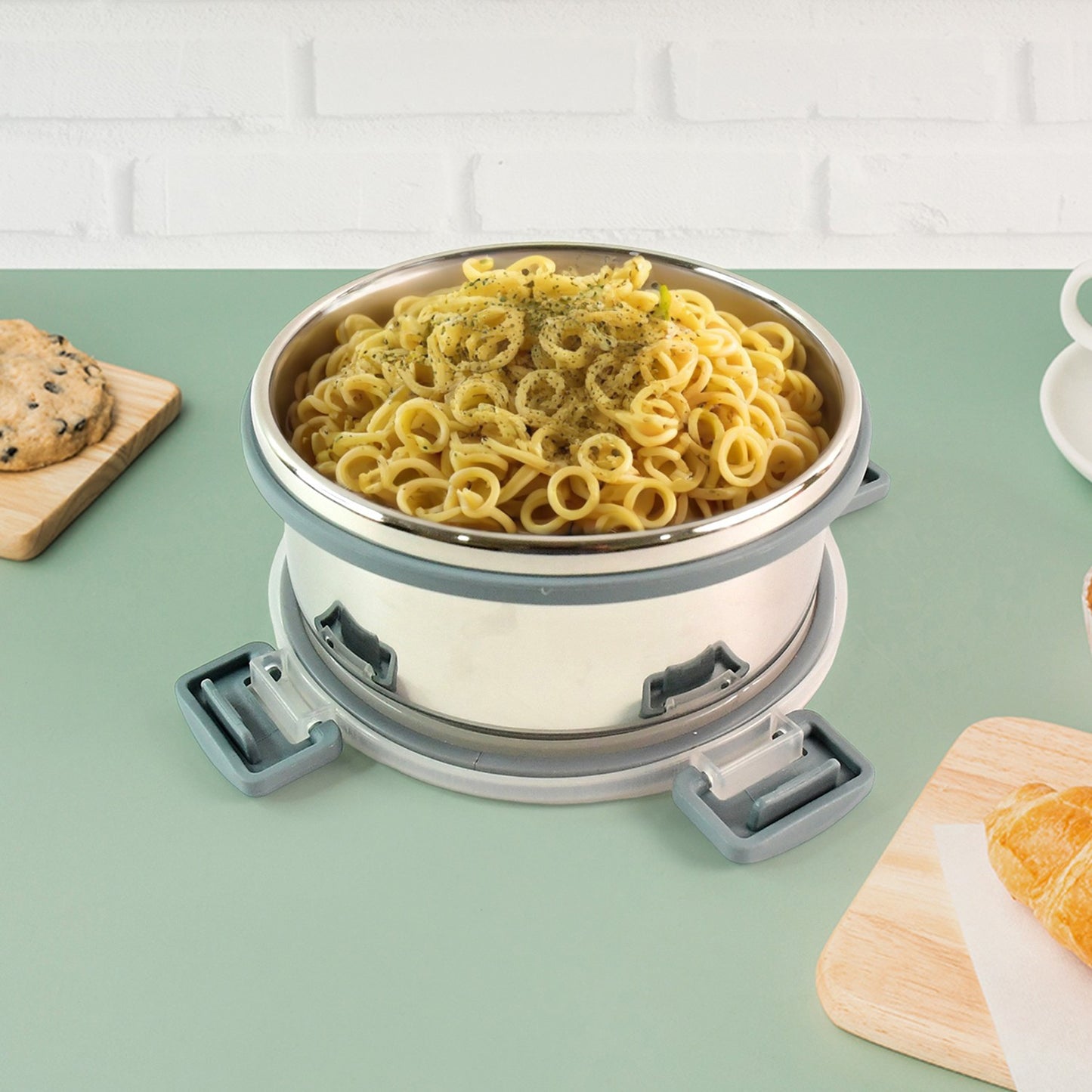 Apex Round Food Container Approx 500 ML (1 Pc) - Airtight & Leakproof Plastic - Happy Price - Image 6