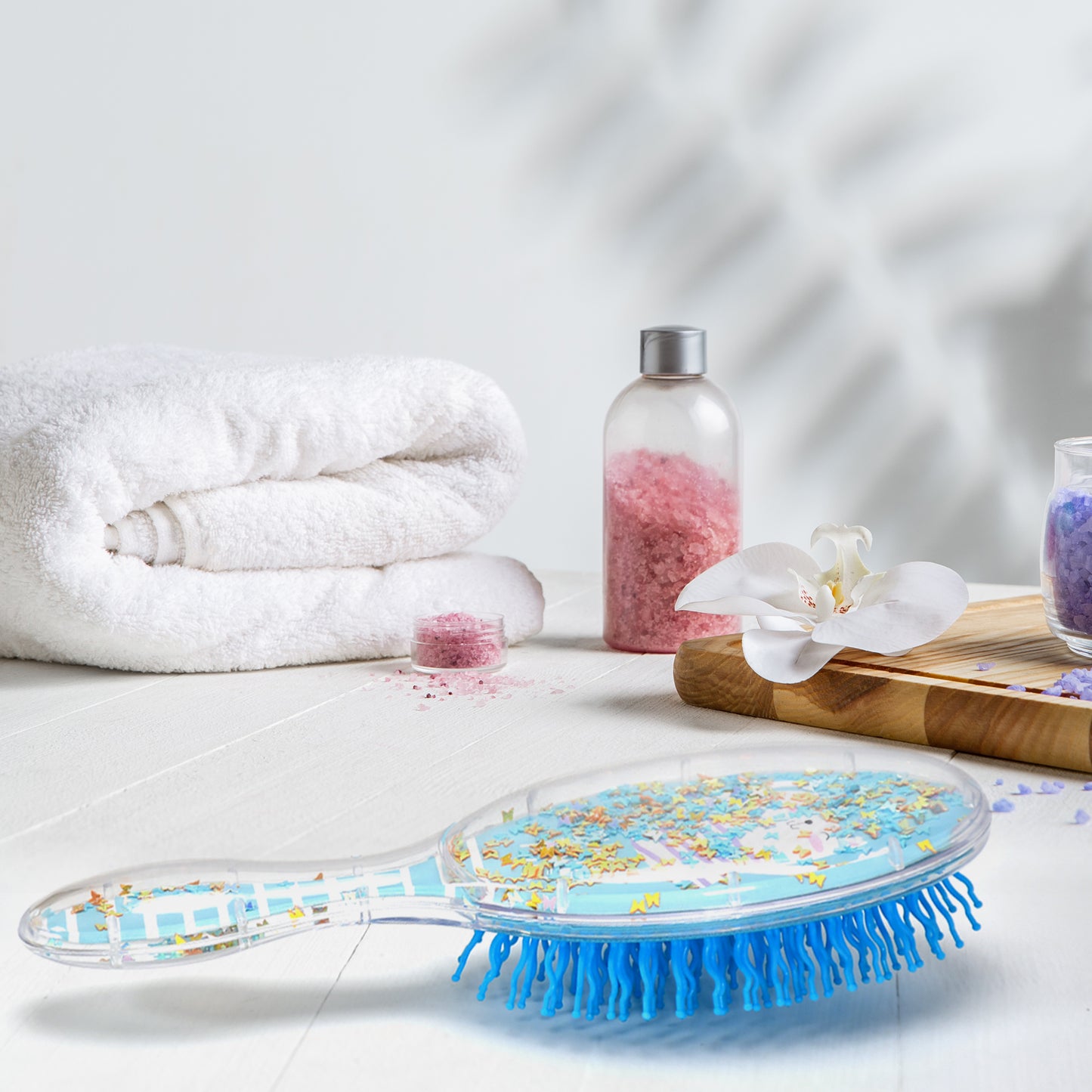 Hair Brush For Kids Detangling Anti-static Soft Massage For Braids Curly Straight Long Or Short Wet Or Dry Hair (Multi-design) - Happy Price - Image 3