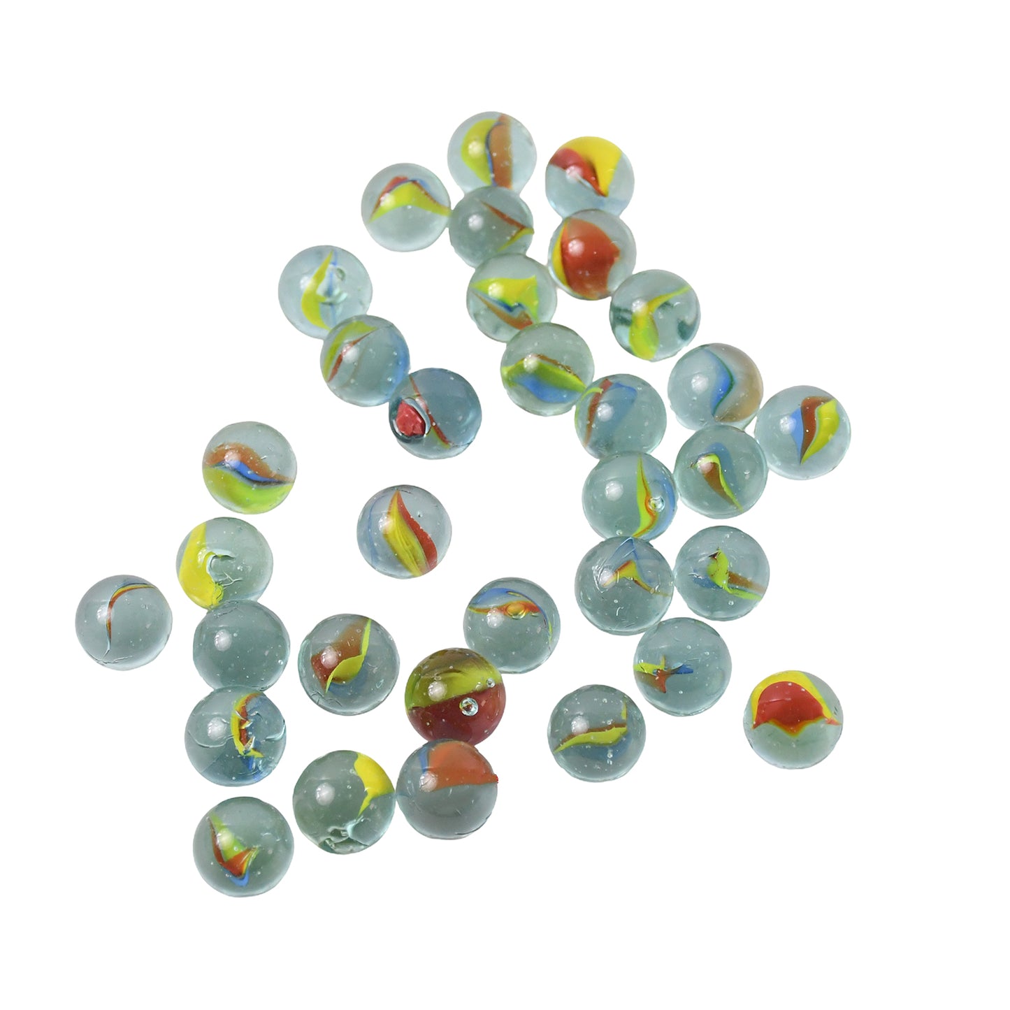 Approx 35 Glass Marbles for Kids - Kancha Goli Traditional Game Set - Happy Price - Image 4