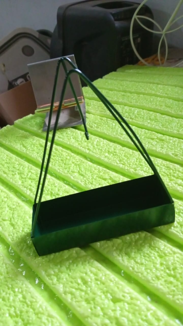 Mosquito Coil Holder Frame Triangular Shape Iron Mosquito Incense Holder Mosquito Repellent Incense Holder Hanging Mosquito Repellent Outdoor Stylish Mosquito Repellent Incense Holder - Happy Price - Image 7