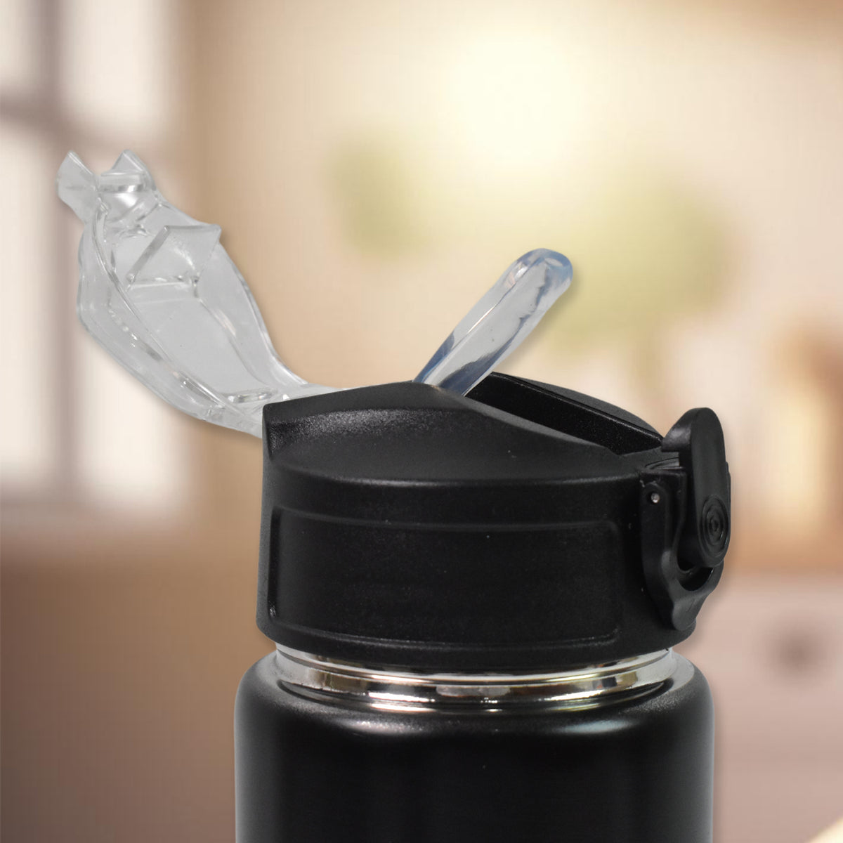 3 In 1 Stainless Steel Insulated Water Bottle Double Wall Vacuum (3 Pcs Set Different Size) - Happy Price - Image 3