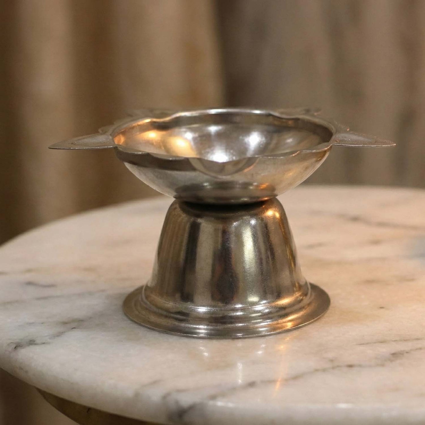 Big Stainless Steel Sunflower Diya Stand for Pooja - 1 Pc - Happy Price - Image 5