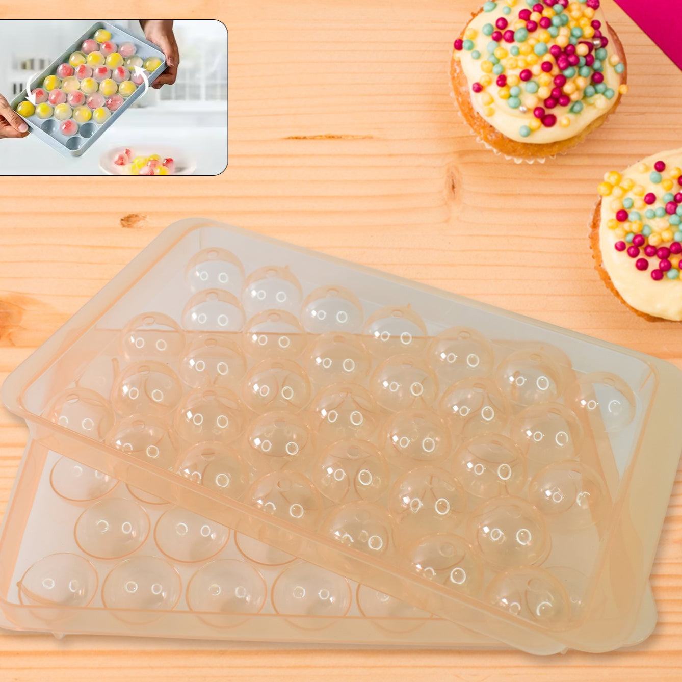 Plastic Bpa Free Reusable Lollipop Candy Maker - Happy Price - Image 1