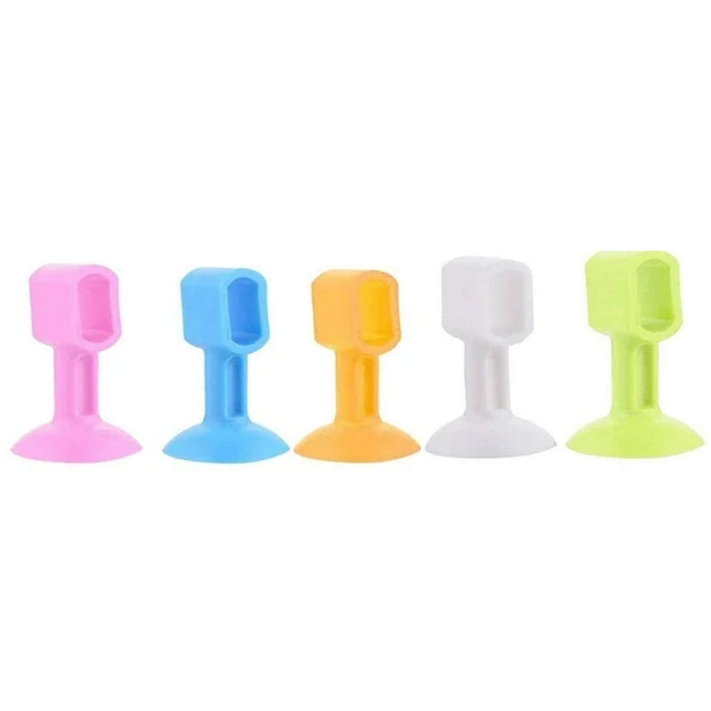 Self-sucking Silicone Door Stopper (5 Pcs Set) - Happy Price - Image 4