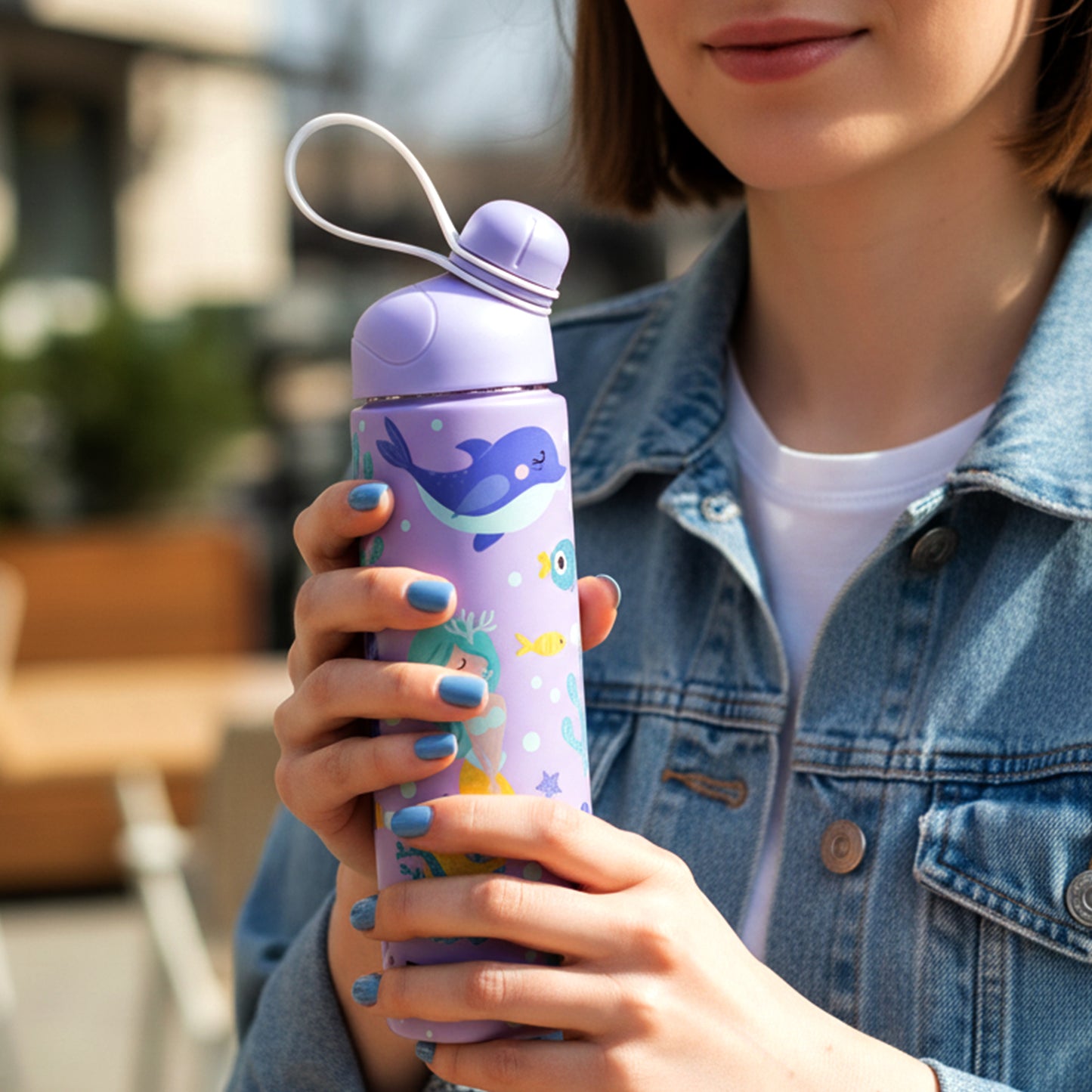 Pexpo Pico Art Insulated Stainless Steel Water Bottle - 500 ML, Hot & Cold - Great Price - Image 6
